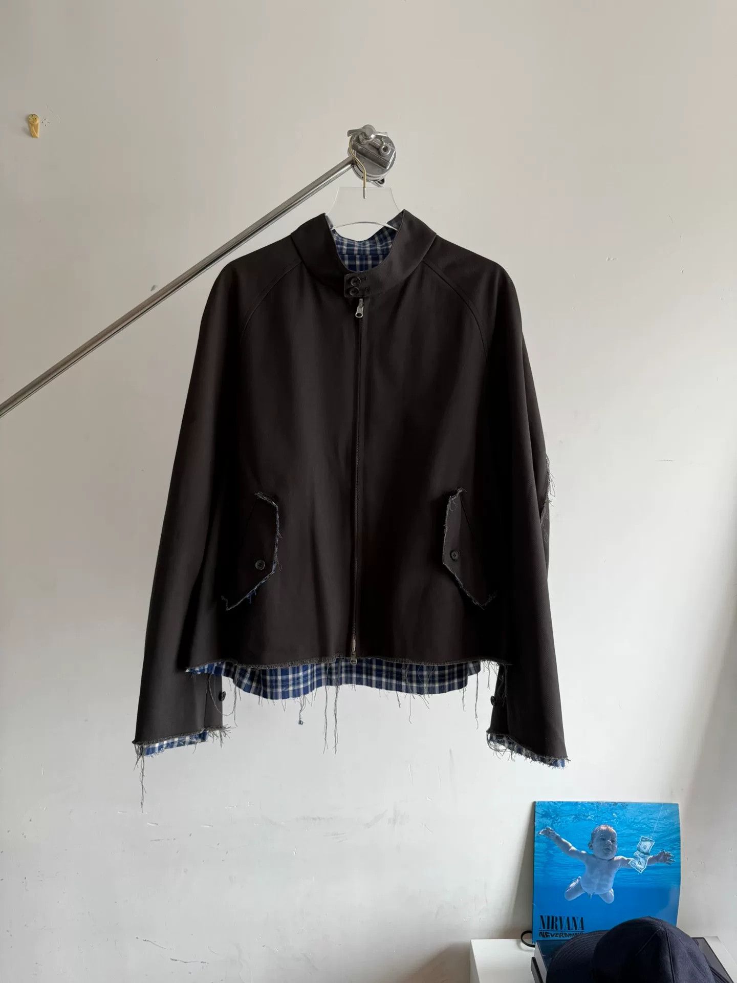 Japanese Brand Reversible Plaid Jacket Coat Size US M / EU 48-50 / 2 - 1 Thumbnail