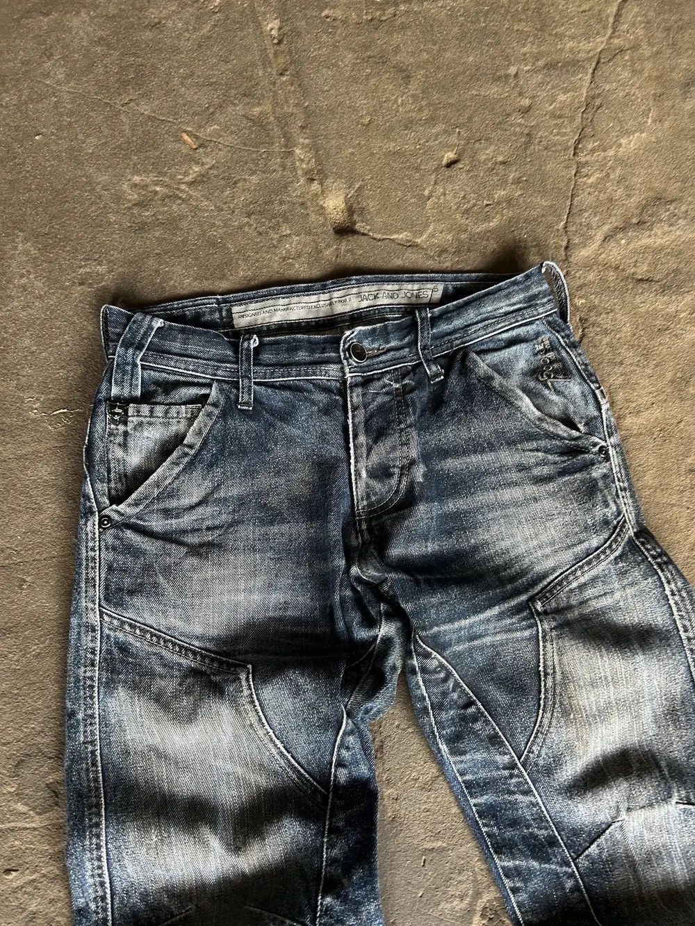Hysteric Glamour × Japanese Brand 💥WASHED HYSTERIC GLAMOUR BALENCIAGA STYLE JAPANESE JEANS Size US 30 / EU 46 - 3 Thumbnail