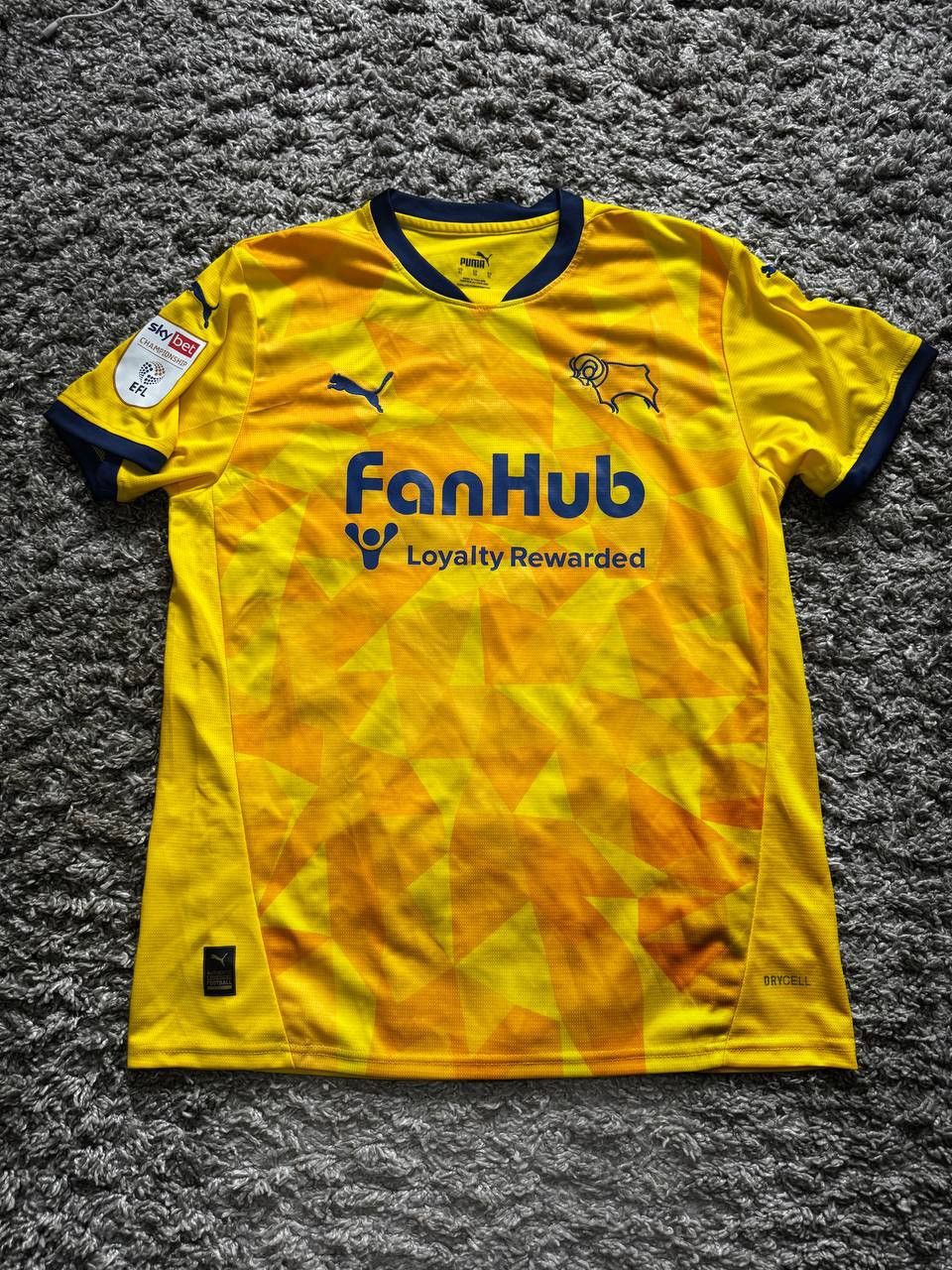 Puma Puma Derby County 2024 2025 Third DRYCELL Soccer Jersey Size US XL / EU 56 / 4 - 1 Thumbnail