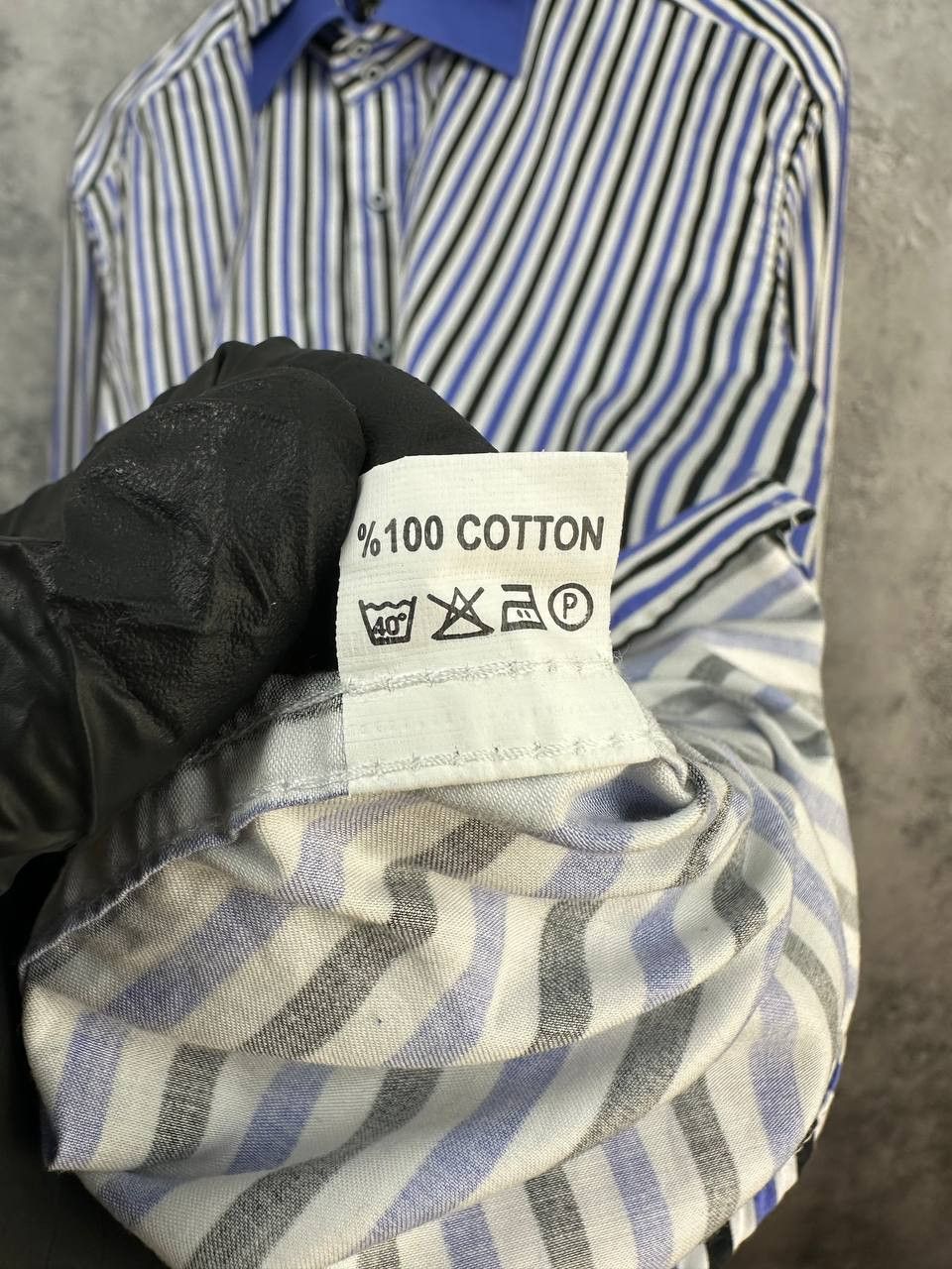 Other Claudio Lugli Slim Cut Striped Cotton Poplin Shirt Size US XL / EU 56 / 4 - 13 Thumbnail