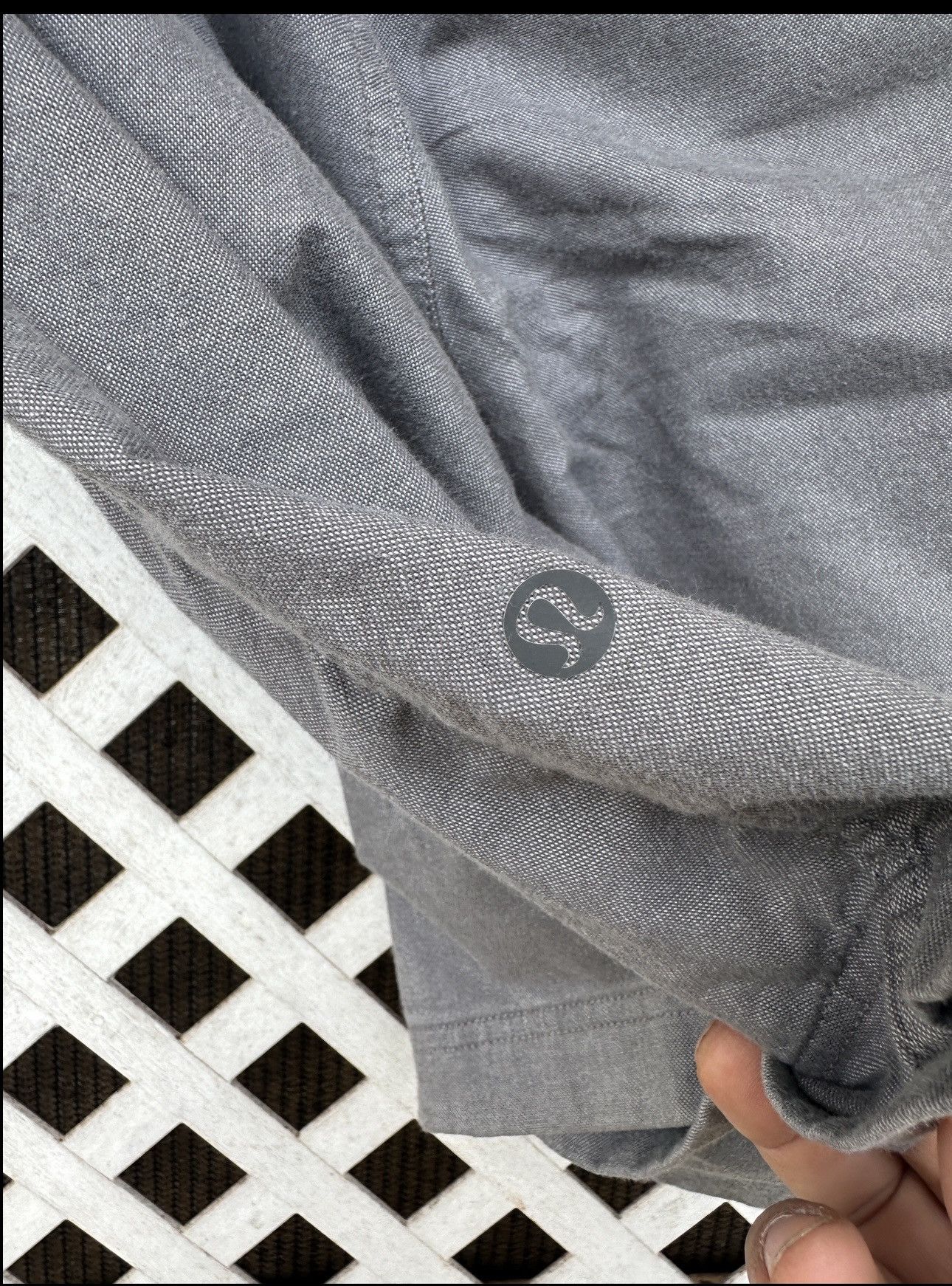 Lululemon PreOwned Lululemon Chino Shorts Gray Men's 30 Size US 30 / EU 46 - 3 Thumbnail