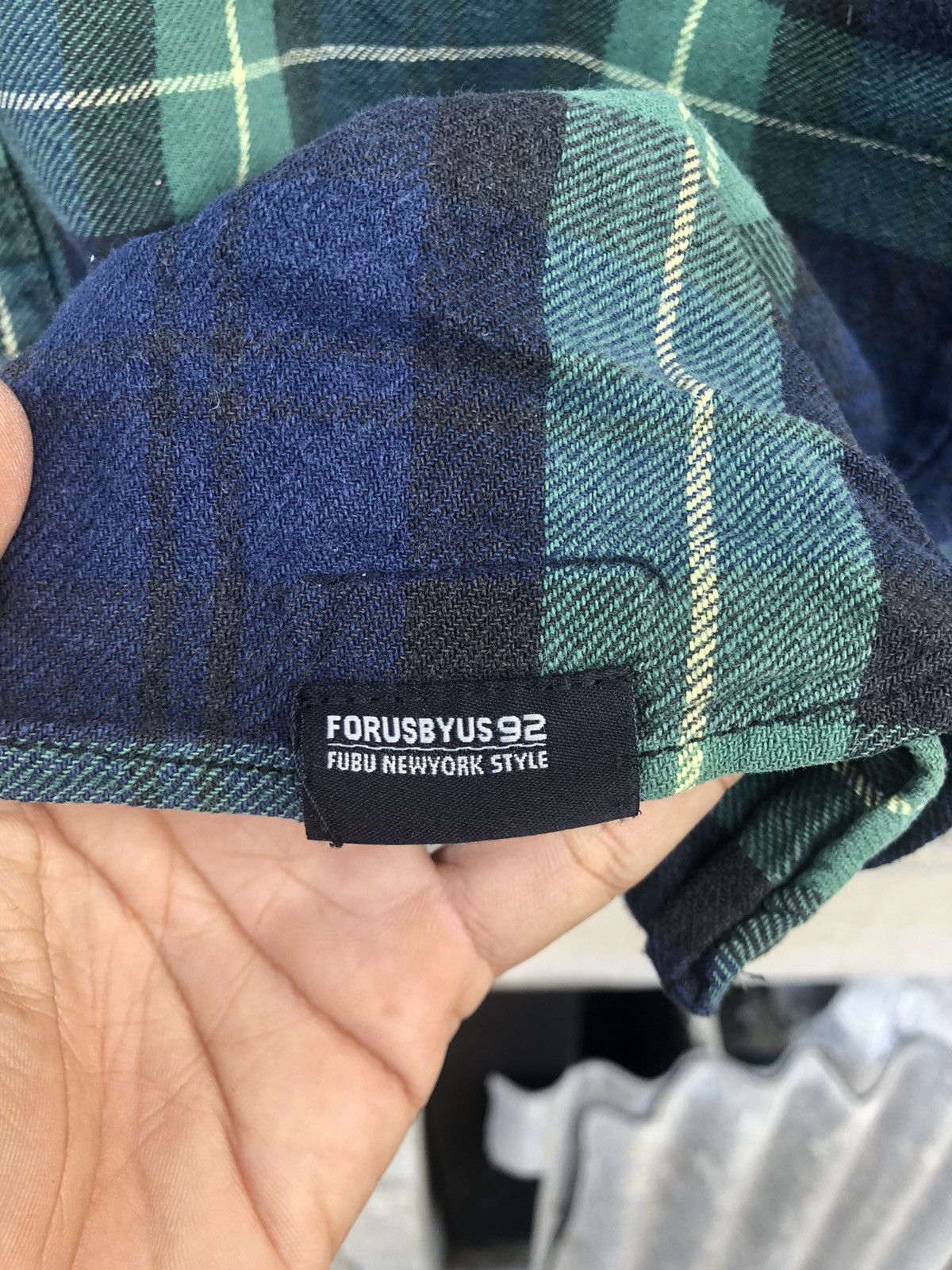 Fubu × Vintage 🔥Vintage Y2K🔥Fubu collection Plaid Flannel Longsleeve Size US XL / EU 56 / 4 - 7 Thumbnail