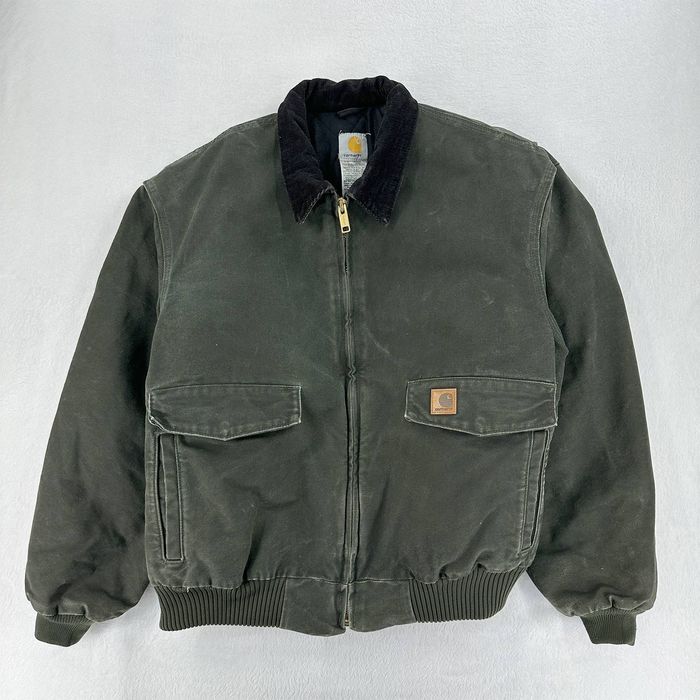 Carhartt Carhartt J165 MOS Quilted Flannel Lined Bomber | Grailed