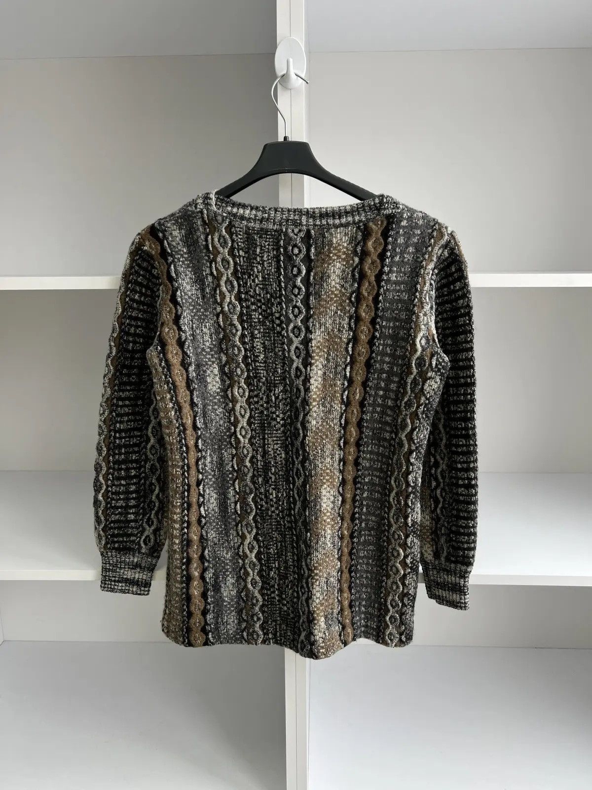 Missoni × Vintage Vintage Missoni wool Embroidered sweater Size US M / EU 48-50 / 2 - 6 Thumbnail