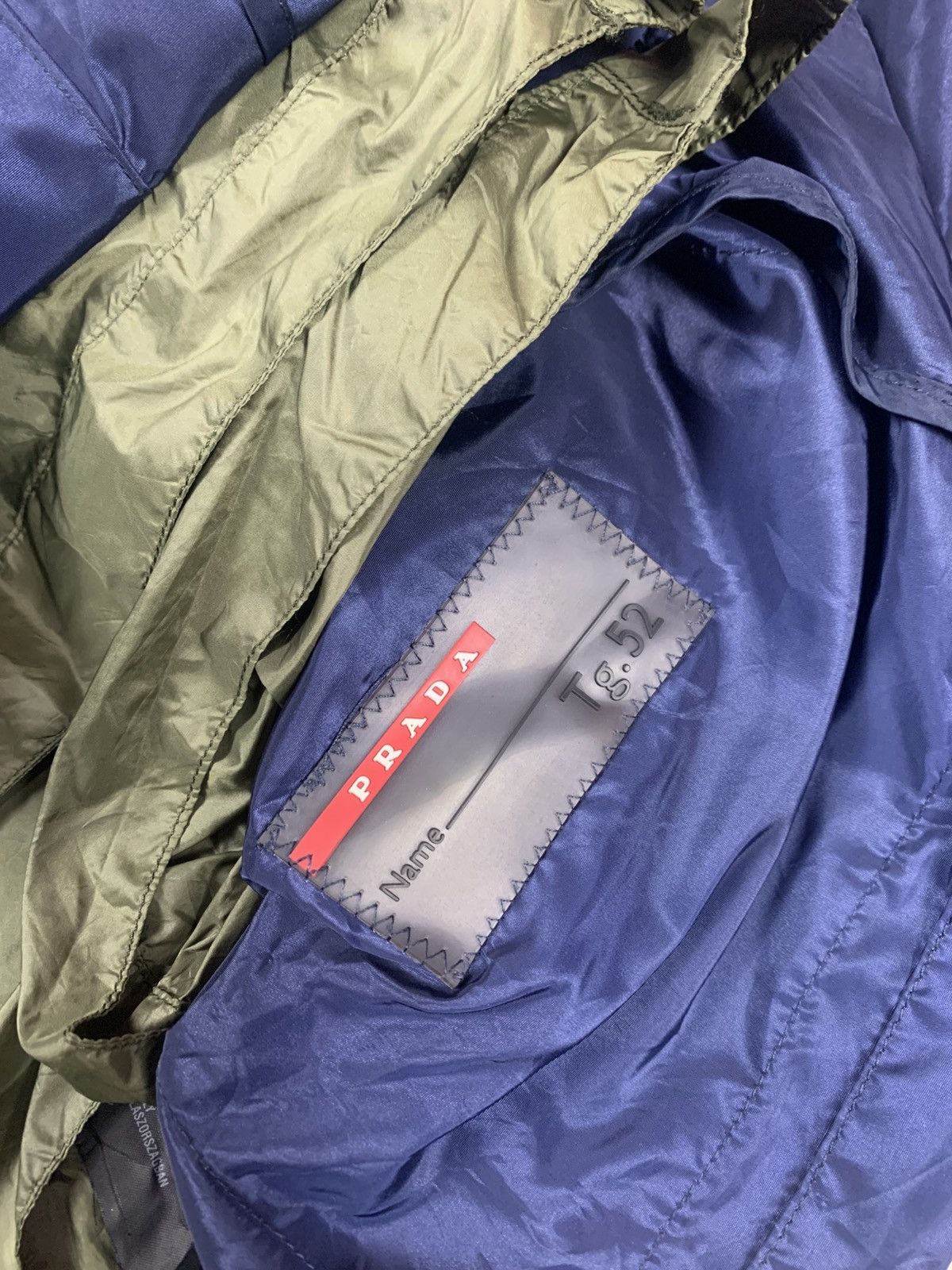 Prada Vintage 1990s Prada Parka Double Inner Jacket Size US L / EU 52-54 / 3 - 4 Thumbnail