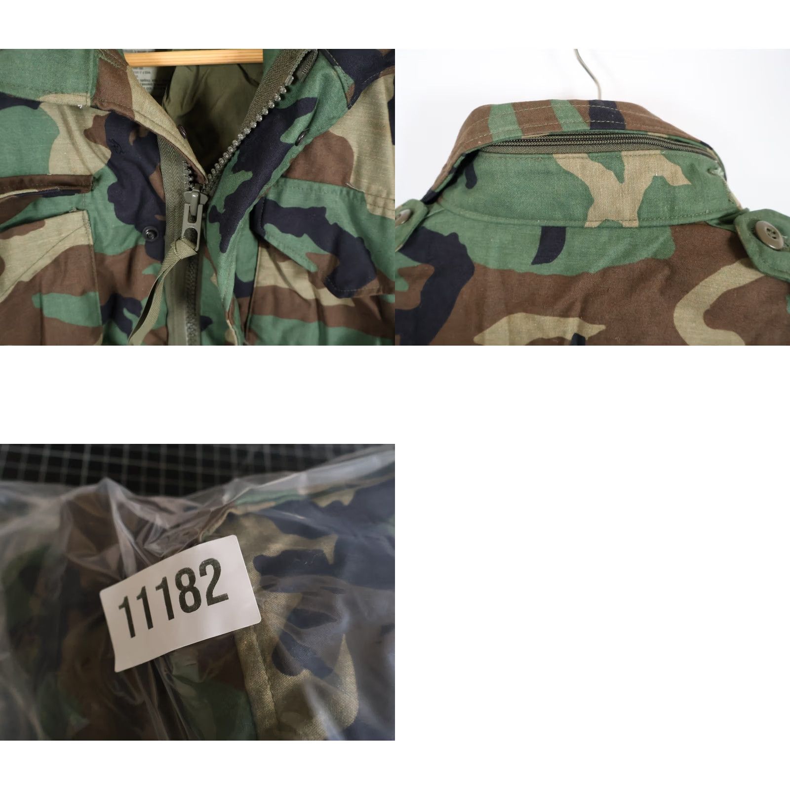 Vintage VINTAGE So-Sew Military Jacket Camouflage Regular Mens Small 80s 90s Hipster Outdoor Full Zip Hooded Lined Pockets Cotton Corduroy? Size US S / EU 44-46 / 1 - 9 Thumbnail