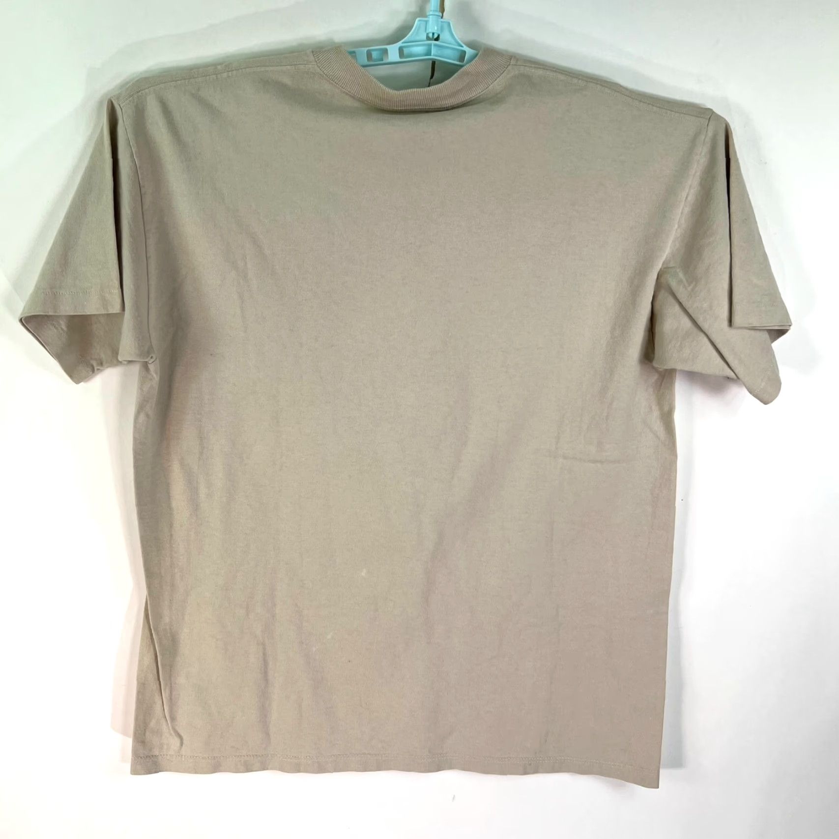 Vintage BOSS Shirt Mens Size L Short Sleeve Cotton Embroidered Logo Tan Brown Size US L / EU 52-54 / 3 - 5 Thumbnail