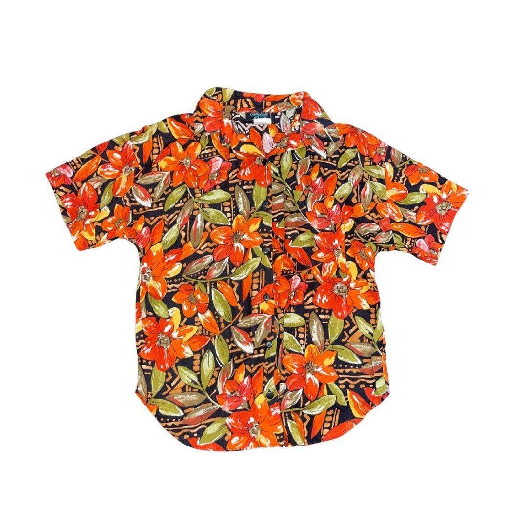 Other VTG Michele Leslie Floral Button Shirt Medium Hawaiian Beach Size M / US 6-8 / IT 42-44 - 1 Thumbnail
