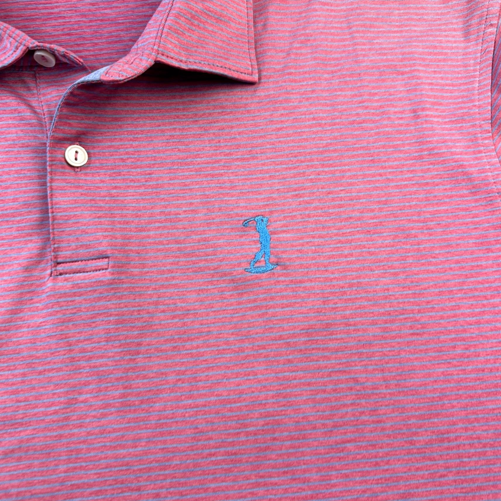 Peter Millar Peter Millar Polo Shirt Mens Large Red Performance Crown Crafted Size US L / EU 52-54 / 3 - 4 Thumbnail