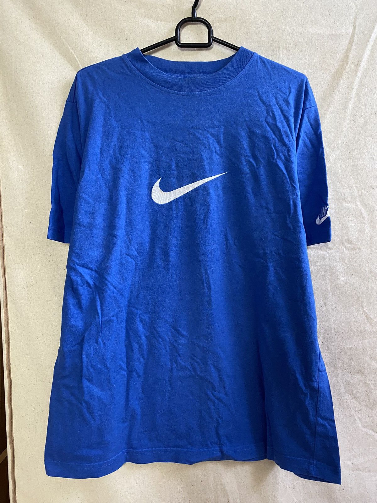 Nike × Vintage Nike Central Swoosh Logo Vintage Tee Size S Size US S / EU 44-46 / 1 - 2 Thumbnail