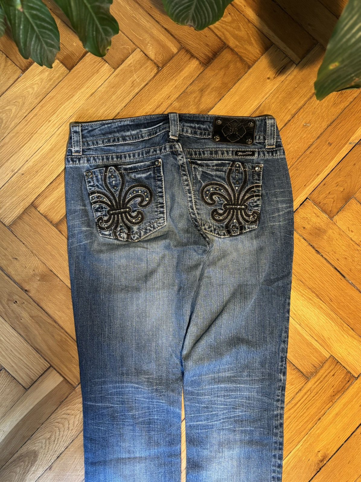Miss Me Miss me jeans skinny 2000s goth punk skate grunge emo sk8 Size 31" - 4 Thumbnail