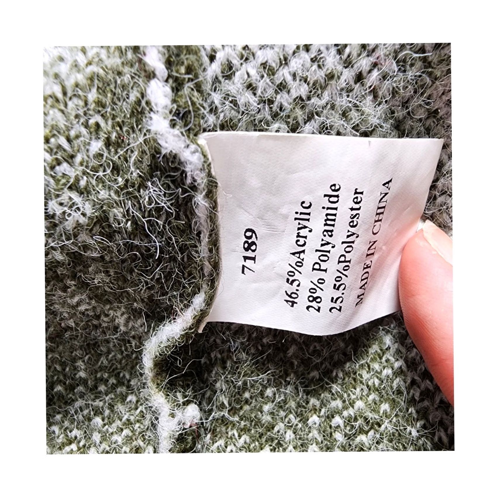 Vintage BTFBM Crew Neck Pullover Knit Sweater Size M Green White Argyle 7189 Size M / US 6-8 / IT 42-44 - 3 Thumbnail
