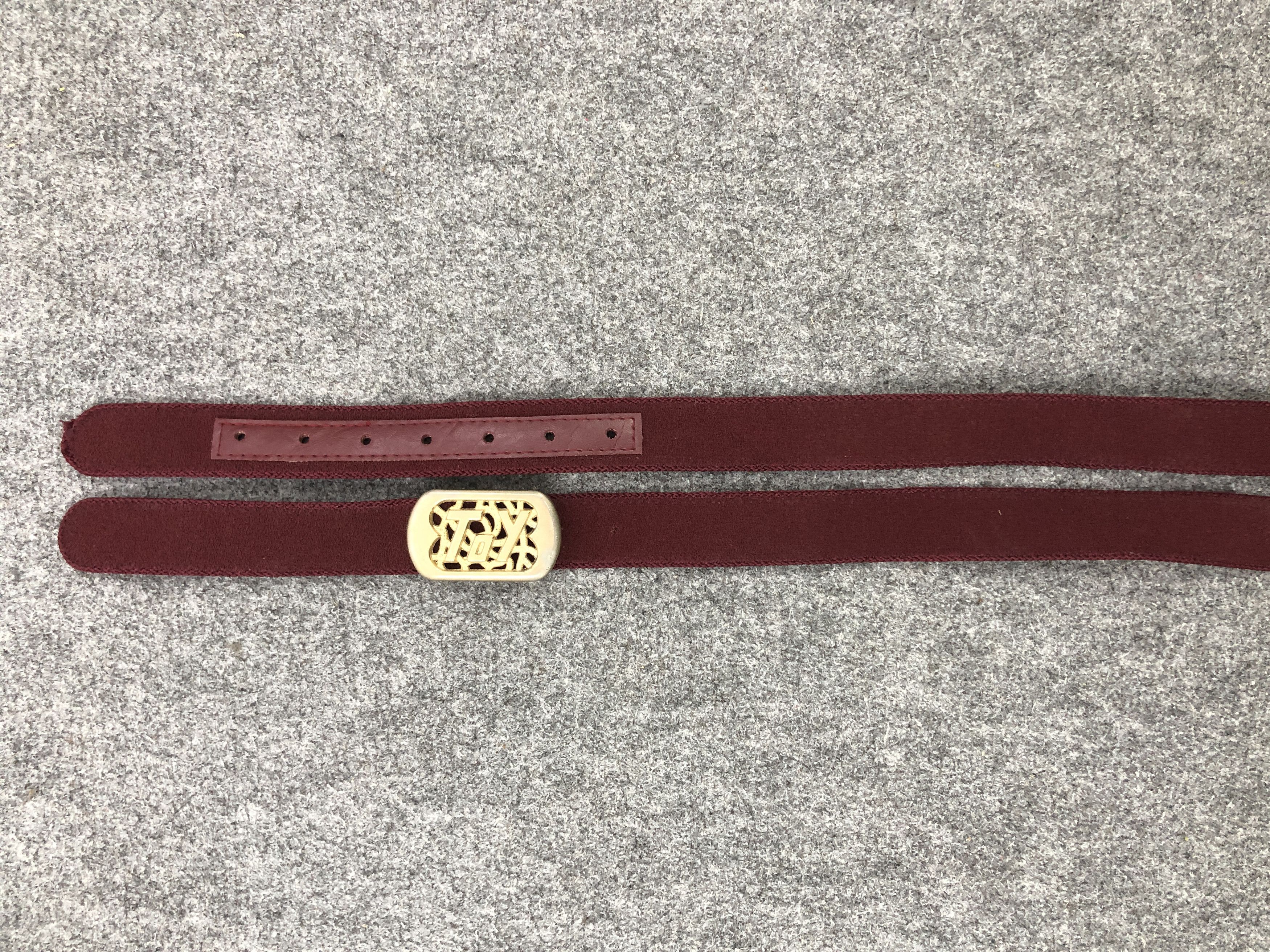 Japanese Brand Vintage Leather Belt Japanese Brand B0018 Size ONE SIZE - 5 Thumbnail