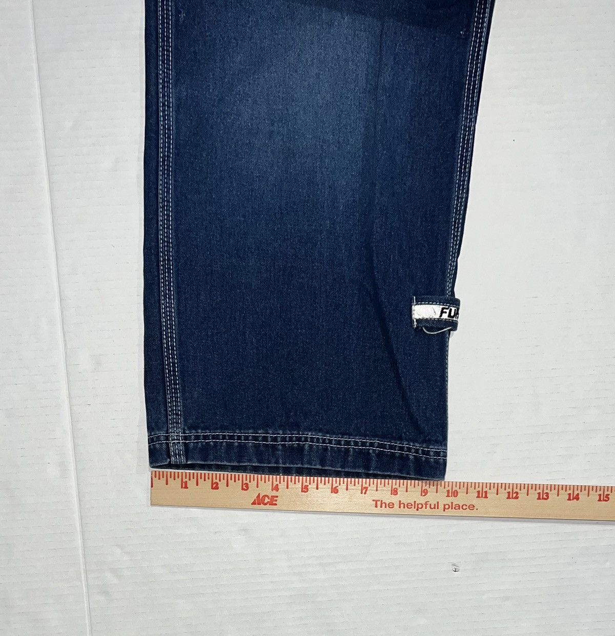 Fubu Vintage Fubu Collection Carpenter Jeans Women W13/14 Y2k Size 32" / US 10 / IT 46 - 8 Thumbnail