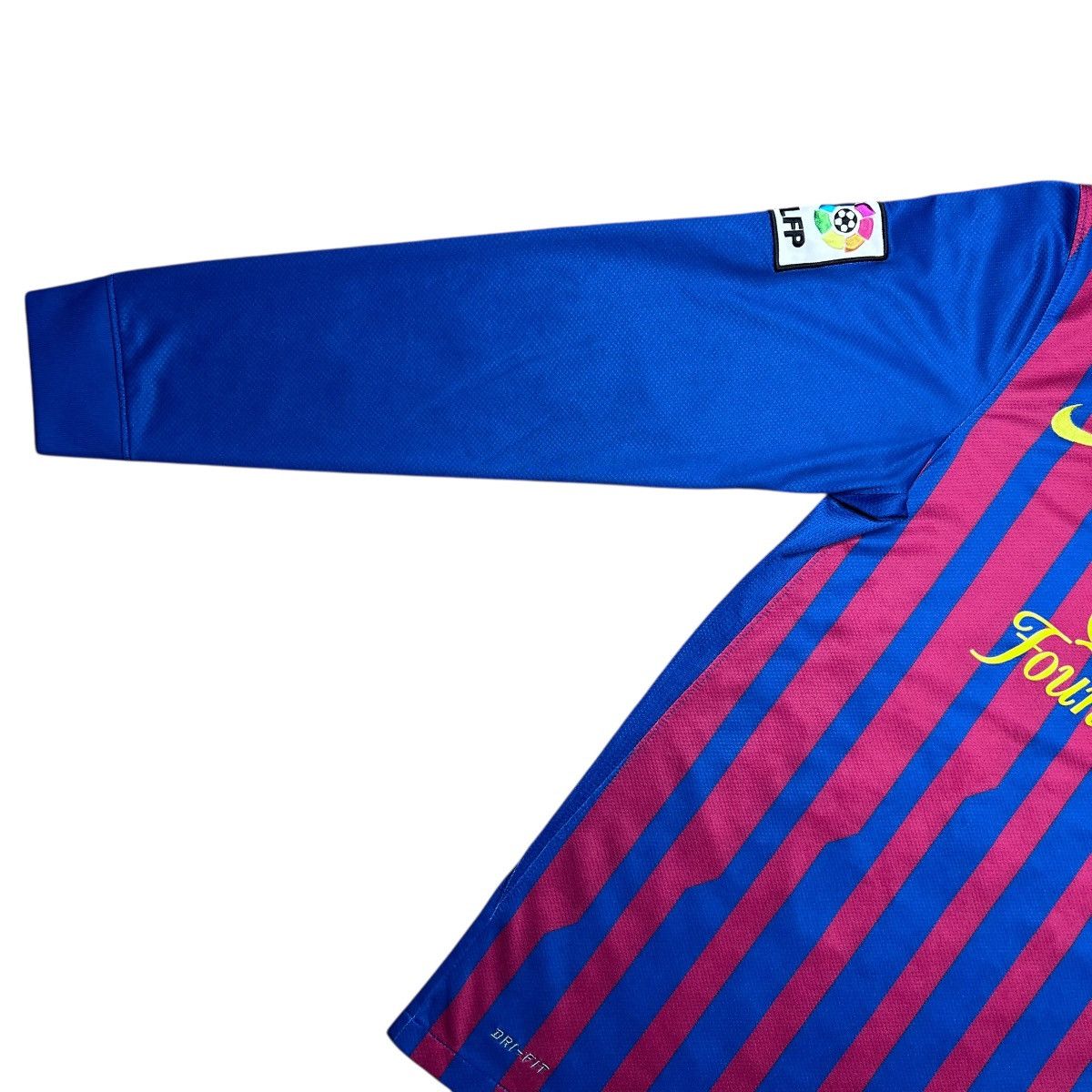 Nike 2011 Nike Barcelona Home Football Soccer Long Sleeve Jersey Size US S / EU 44-46 / 1 - 5 Thumbnail
