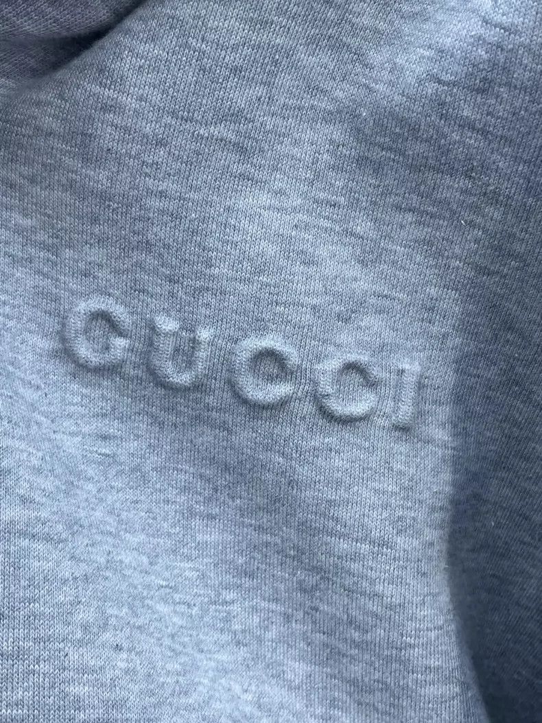 Gucci Gucci New gray zipper hooded sweatshirt 2504-Nextarrow Size US XXS / EU 40 - 3 Thumbnail