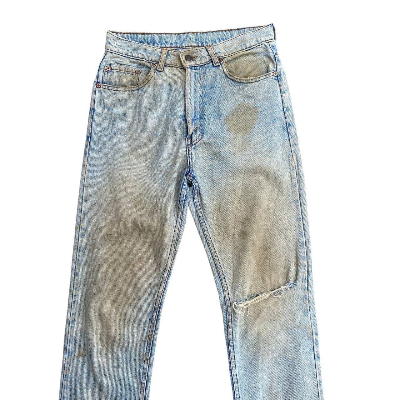 Levi's × Vintage SUPER CRAZY DIRTY VINTAGE LEVIS 1989 DENIM LOT 606 BJ07-10 Size US 28 / EU 44 - 12 Thumbnail