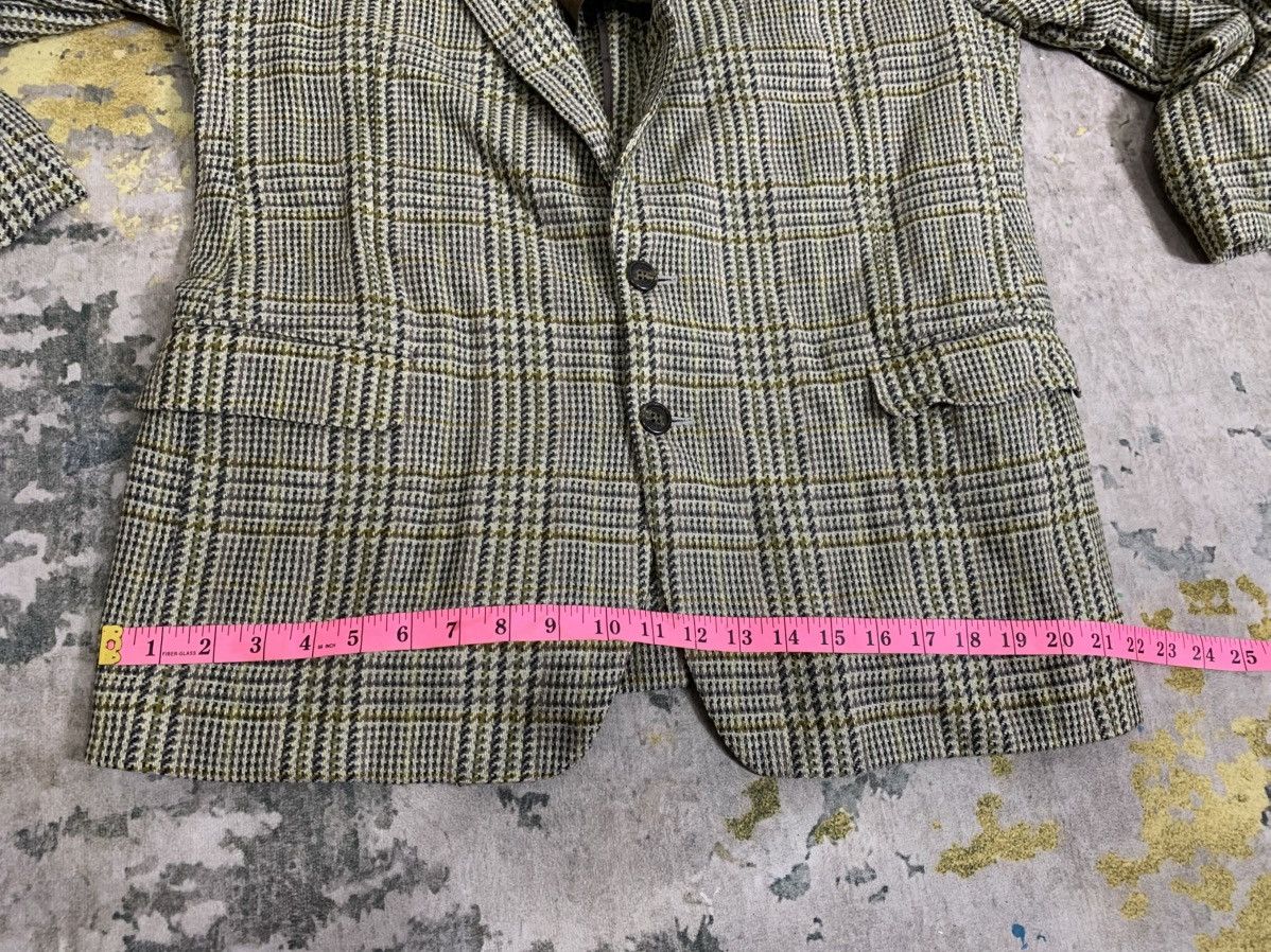 Vintage GIVENCHY PARIS TARTAN Blazer Jacket YABA STYLE Size US M / EU 48-50 / 2 - 10 Thumbnail