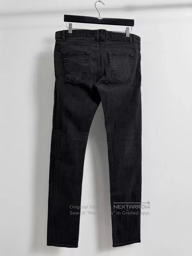 Saint Laurent Paris Saint Laurent Paris Black Washed Denim Pants i Size US 33 - 2 Thumbnail