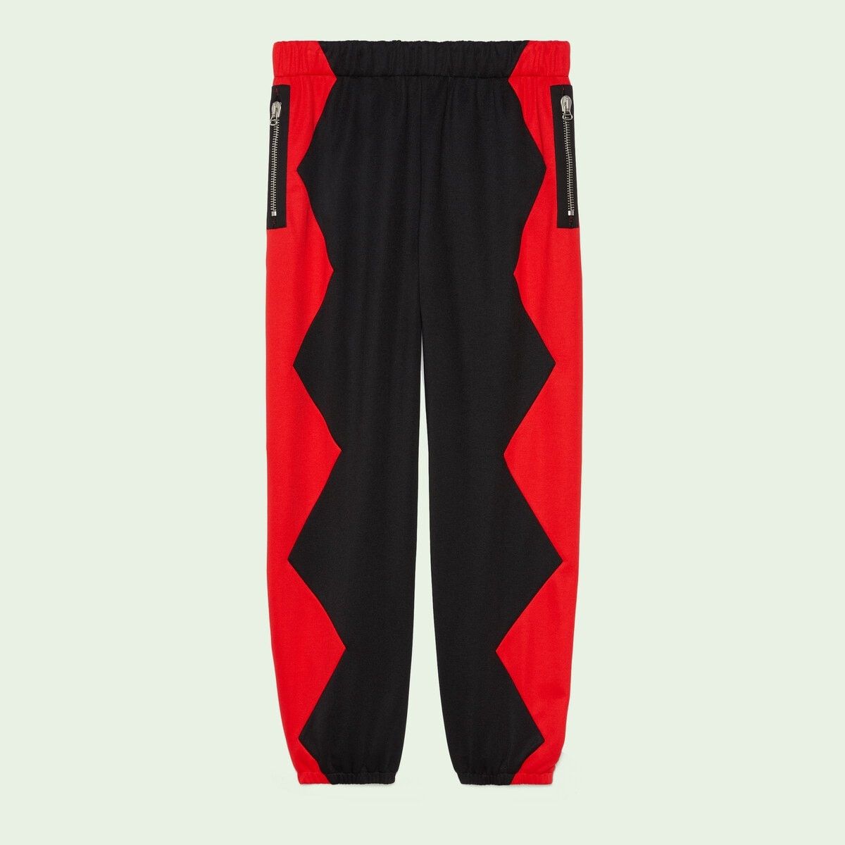 o1s1wg110125 Zig-Zag Jersey Jogging Pant in Multicolor