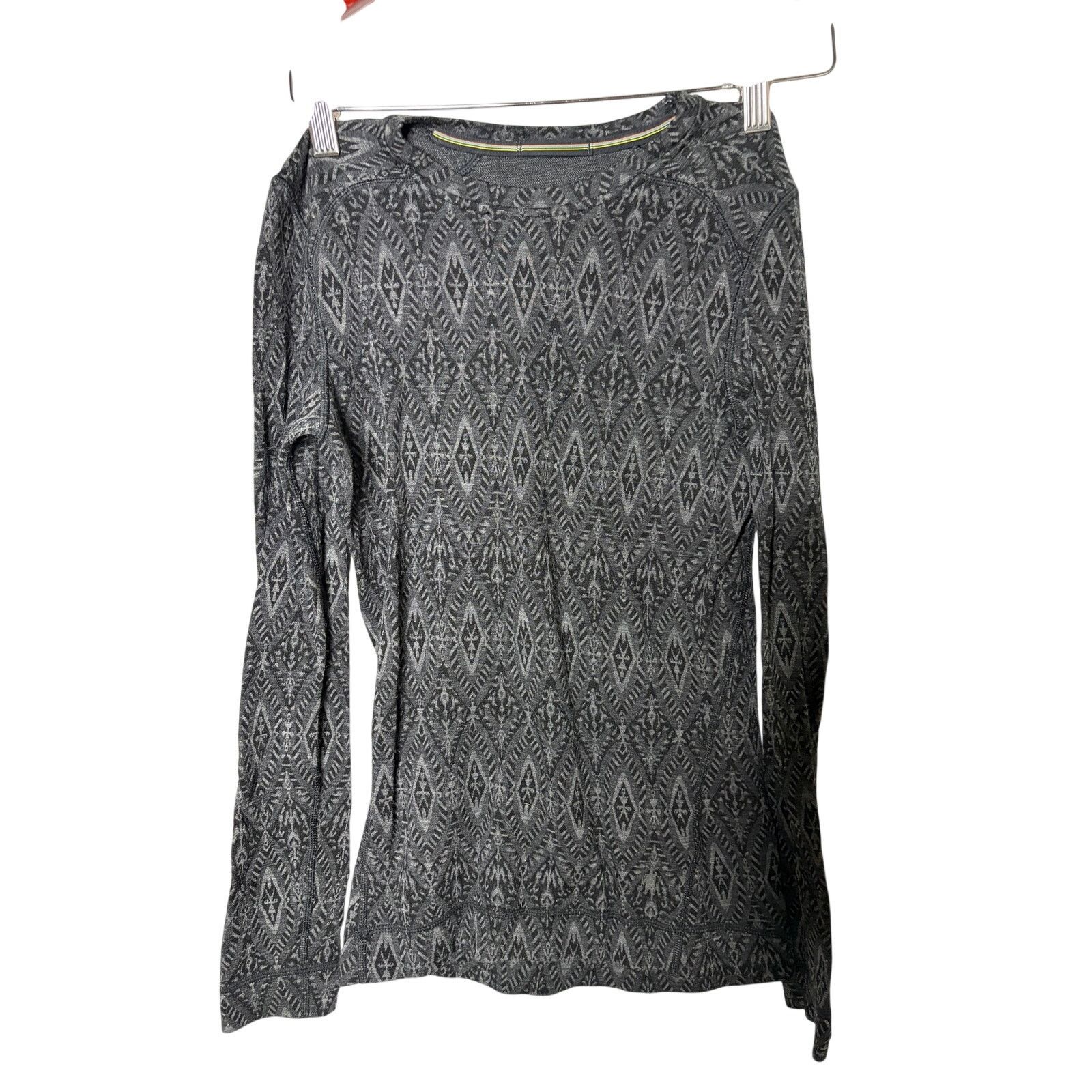 Smartwool Smartwool Merino 250 base layer long sleeve top grey XS Size XS / US 0-2 / IT 36-38 - 1 Thumbnail