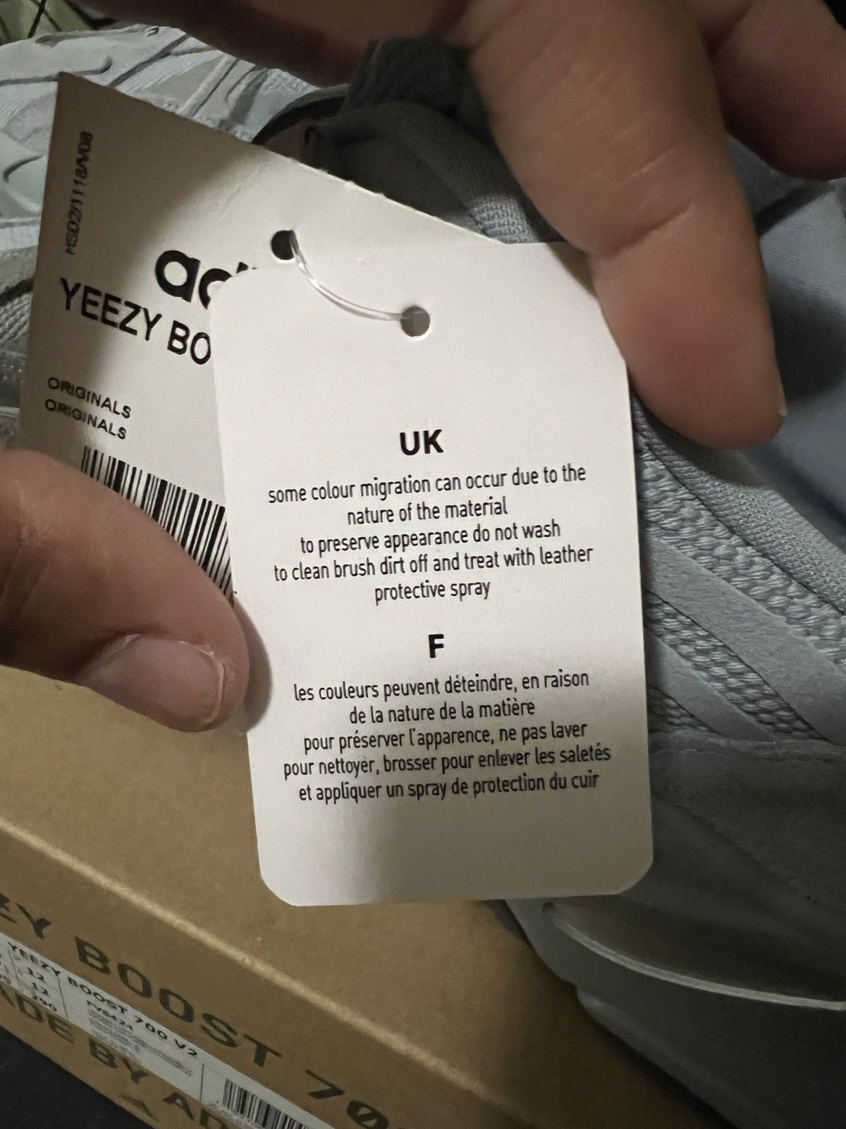 Yeezy Adidas Yeezy Boost 700 V2 Hospital Blue Size US 12.5 / EU 45-46 - 3 Thumbnail