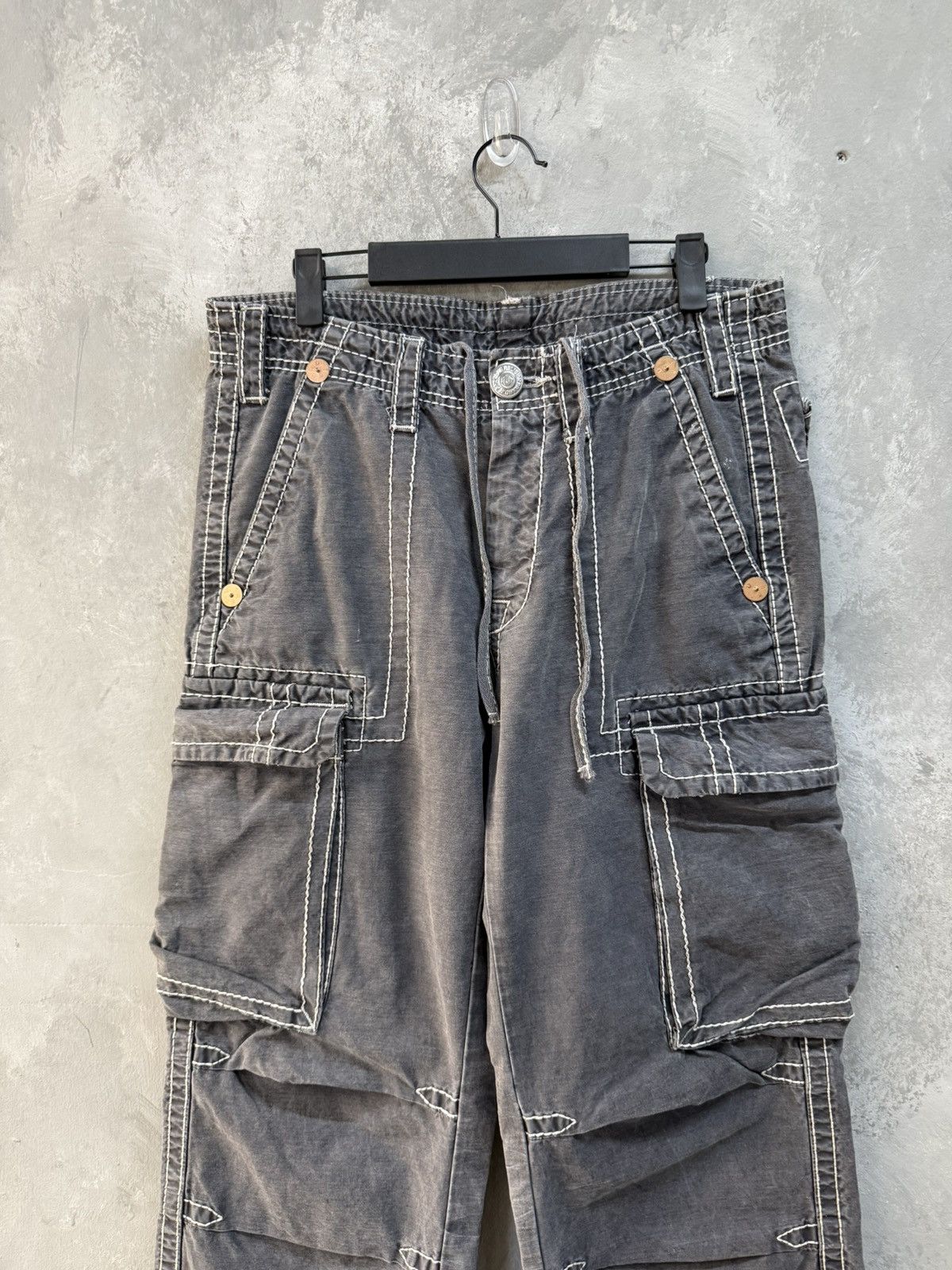 True Religion TRUE RELIGION Rare Vintage baggy cargo pants “Anthony” Size US 29 - 5 Thumbnail