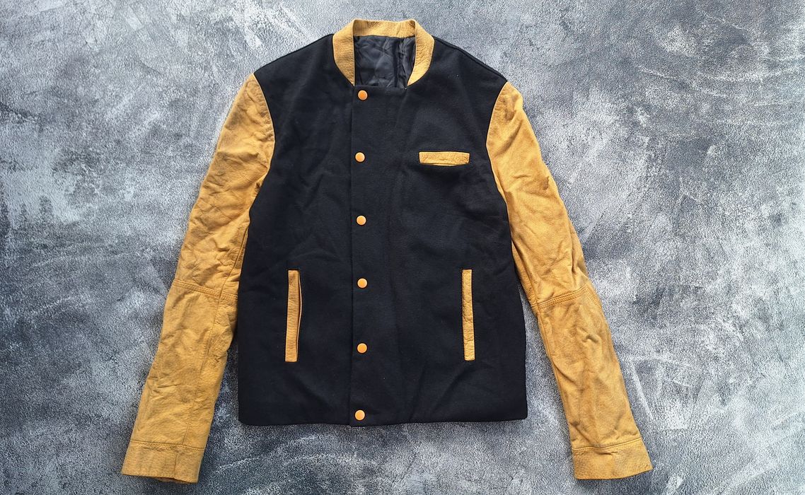 balenciaga varsity jacket