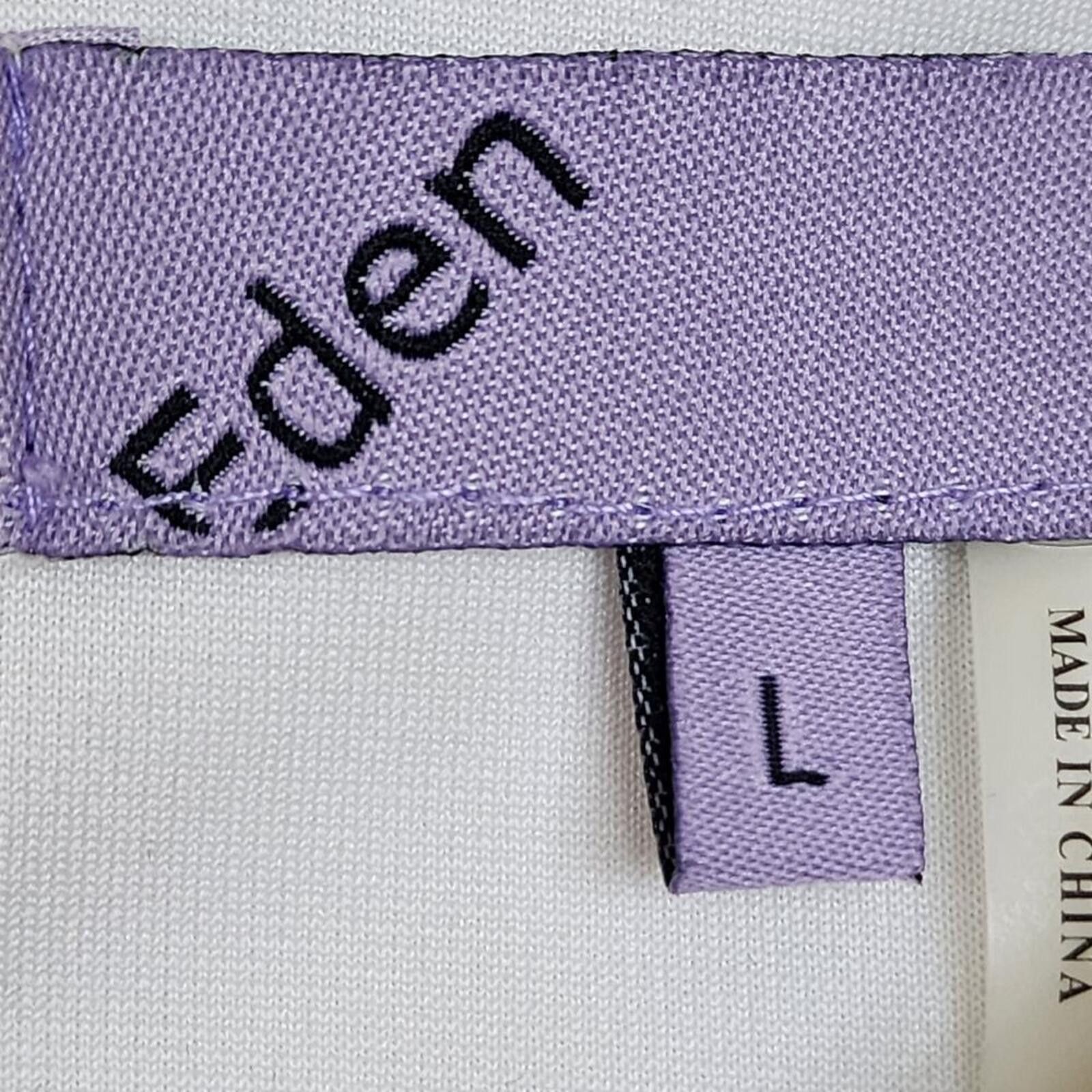 Eden Park Eden Large White Studded Tank Top Blouse Size L / US 10 / IT 46 - 2 Thumbnail