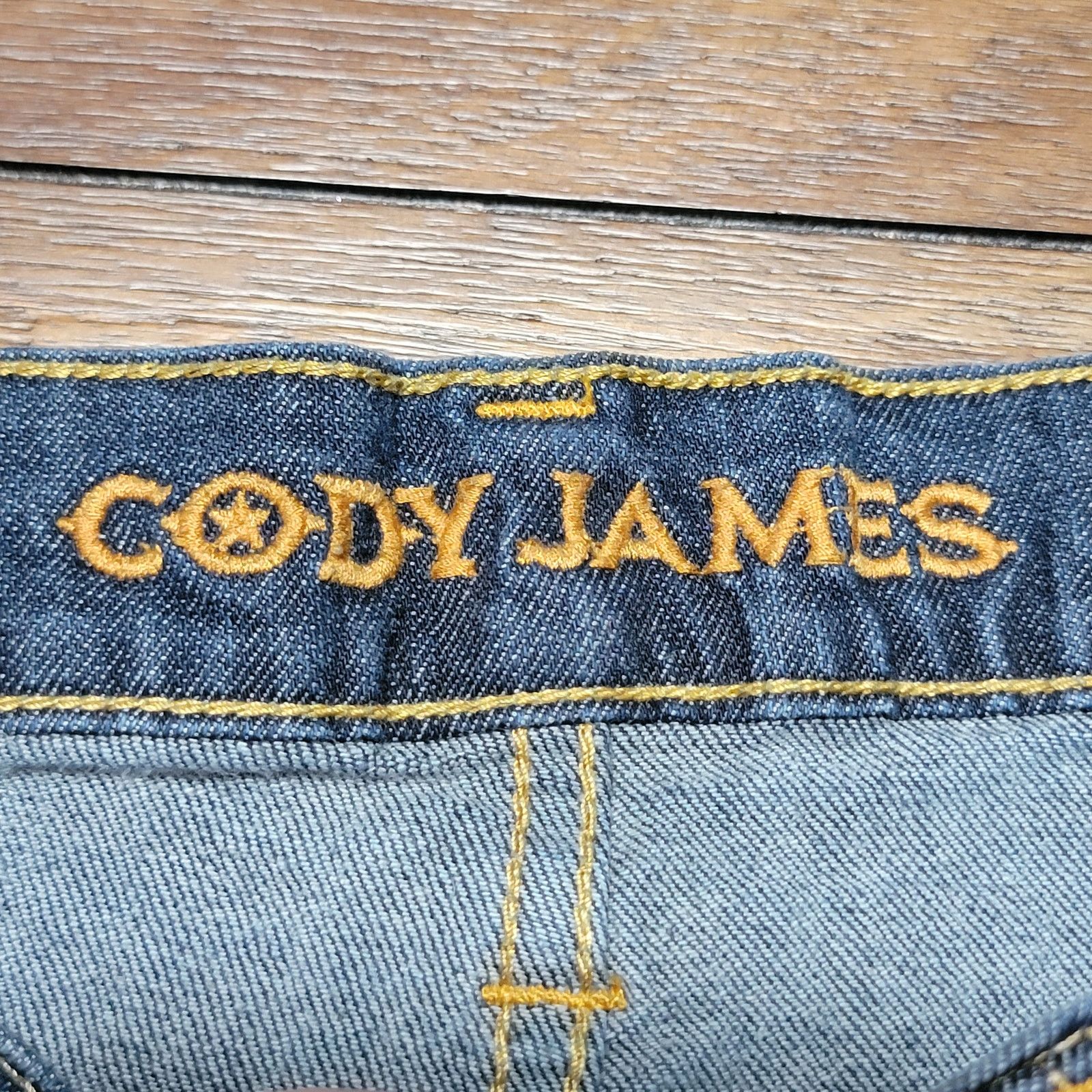 Cody James Cody James Straight Denim Jeans - Size 34W x 32L Size US 34 / EU 50 - 6 Thumbnail