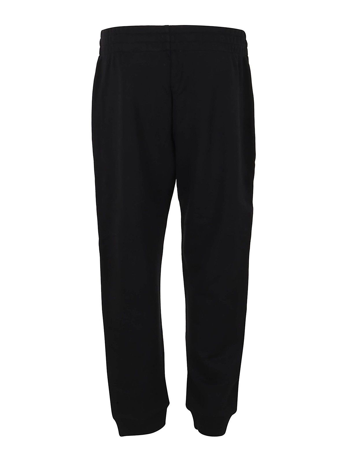 Moschino o1y0225 Logo Jogger & Sweatpant in Black Size US 32 / EU 48 - 2 Thumbnail