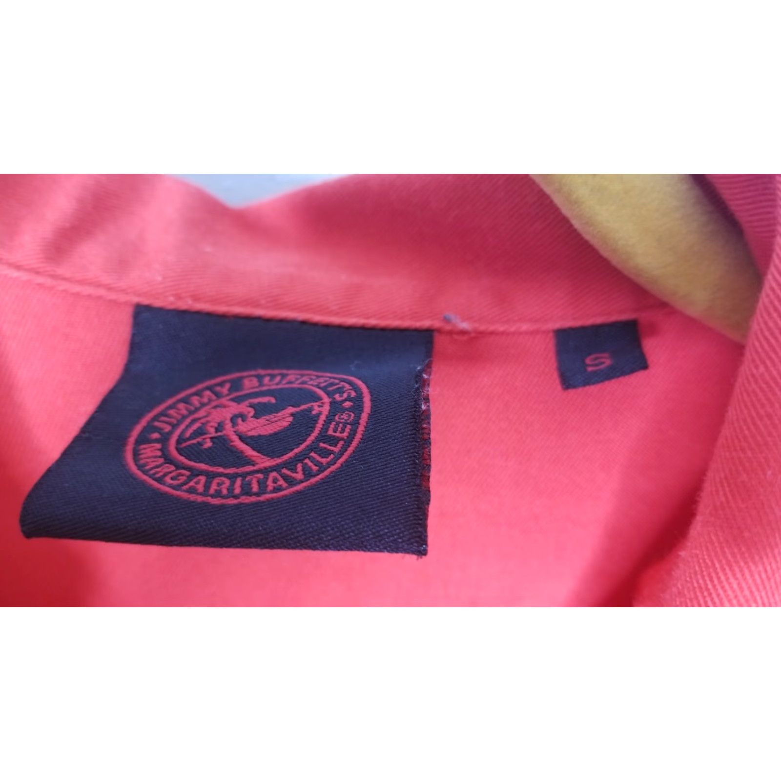 Etro VINTAGE Margaritaville Womens S Button-Down Embroidered Red Shirt Size S / US 4 / IT 40 - 5 Thumbnail