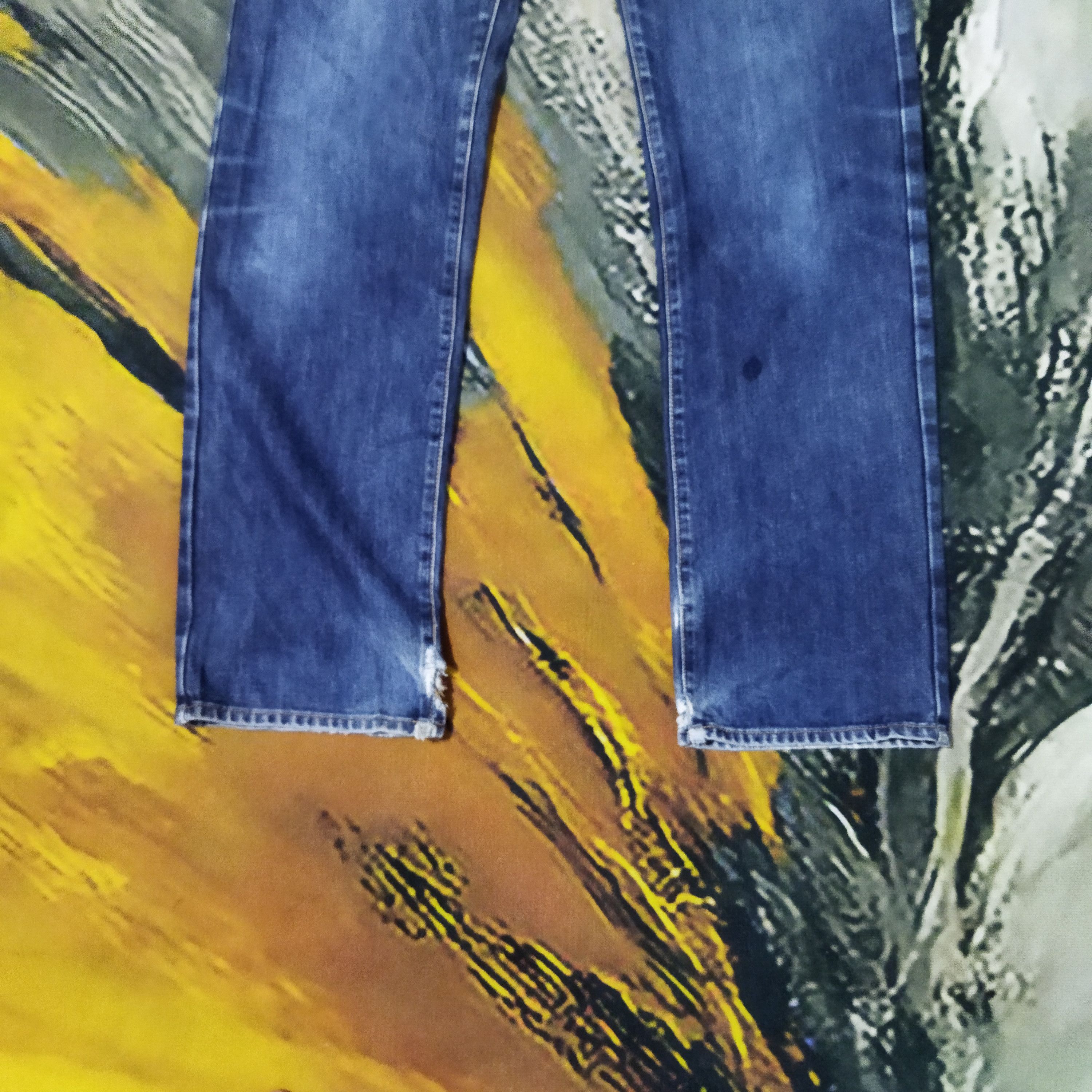 Japanese Brand × Vintage VINTAGE GLHEART DISTRESSED BLUE JEANS PANTS Size US 32 / EU 48 - 3 Thumbnail