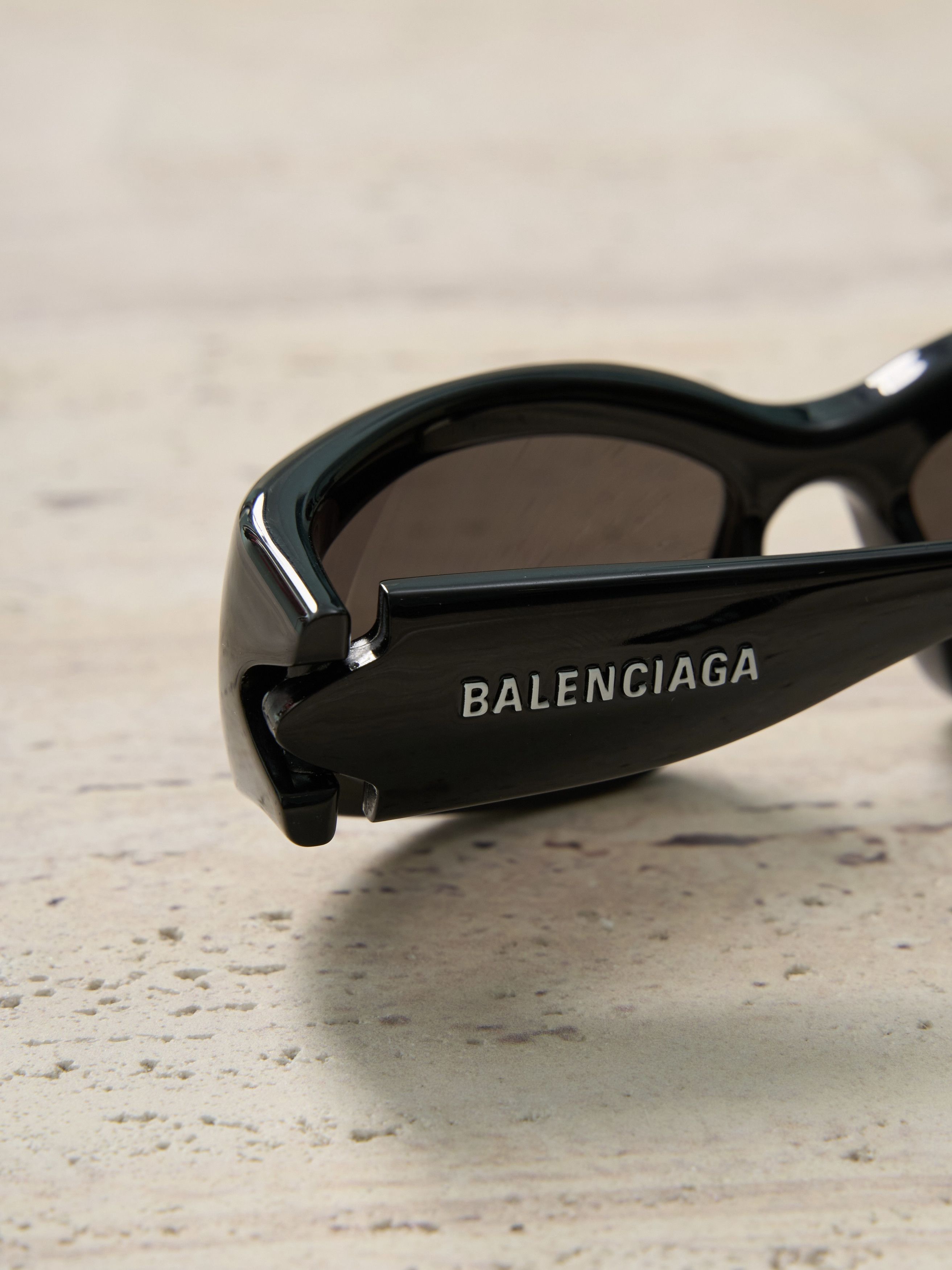 Balenciaga BALENCIAGA BB0157S 001 Sunglasses BLACK Size ONE SIZE - 5 Thumbnail