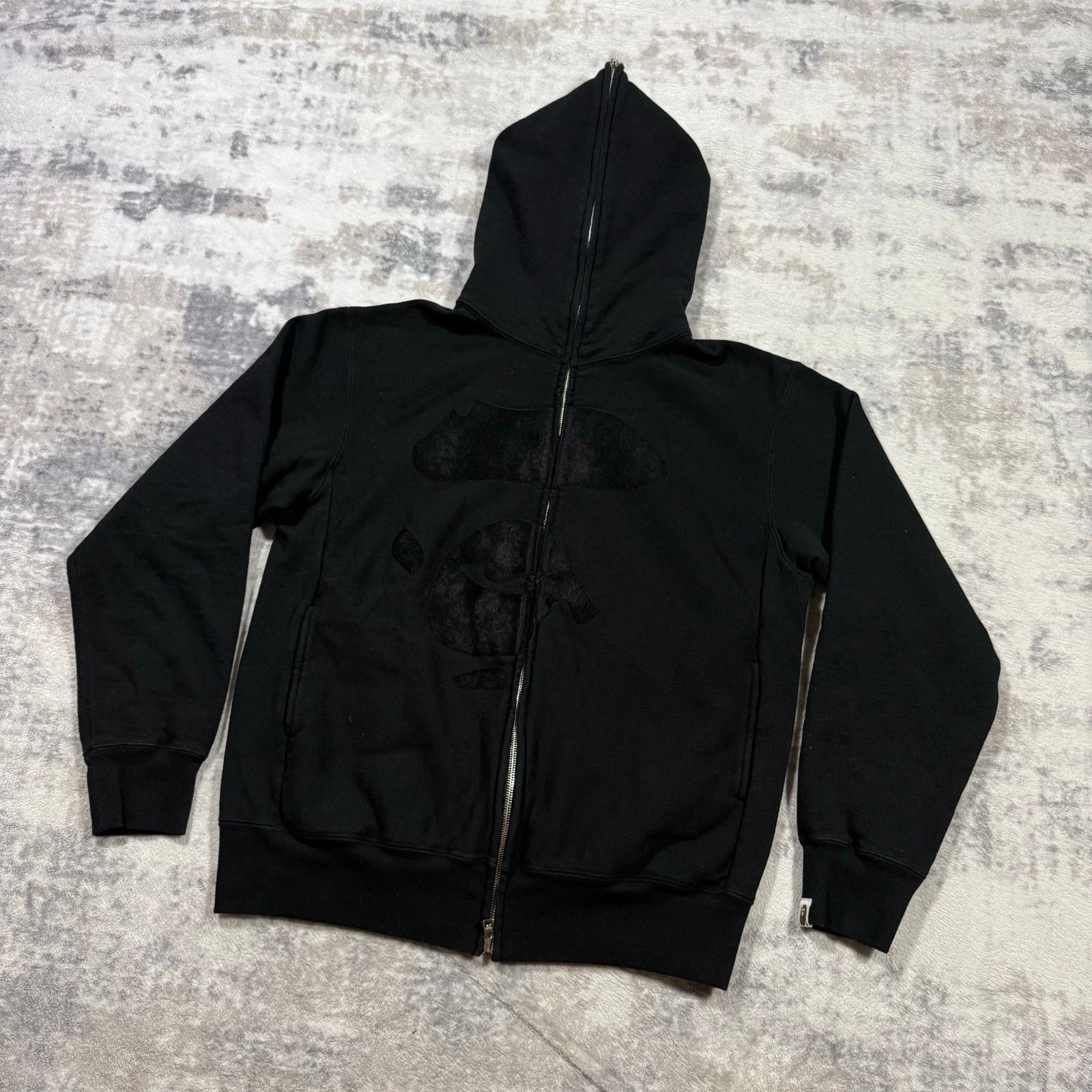 Bape × Nigo Authentic Bape 2000’s Big Ape Face Full Zip Hoodie M Size US M / EU 48-50 / 2 - 1 Thumbnail