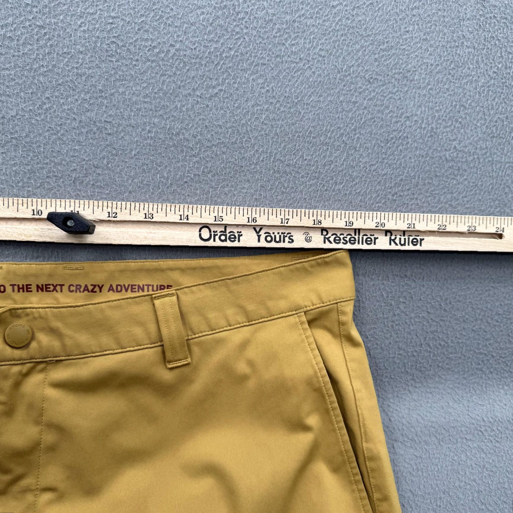 Rhone Rhone Mens Shorts 38 Beige Performance Golf Chino Stretch Pockets Casual Outdoor Size US 38 / EU 54 - 6 Thumbnail