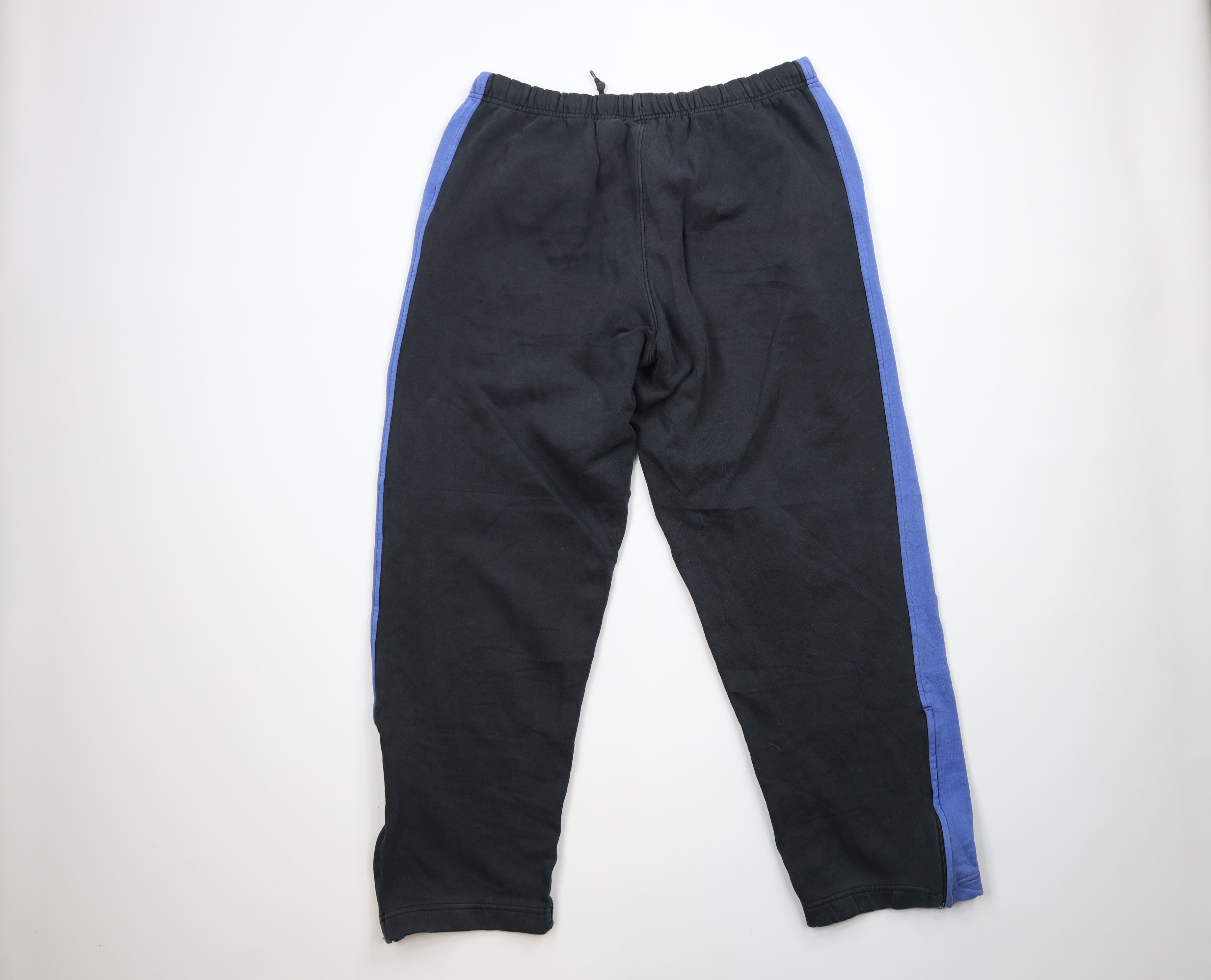 Nike × Vintage Vintage Nike Travis Scott Mini Swoosh Wide Leg Sweatpants Size US 36 / EU 52 - 10 Thumbnail