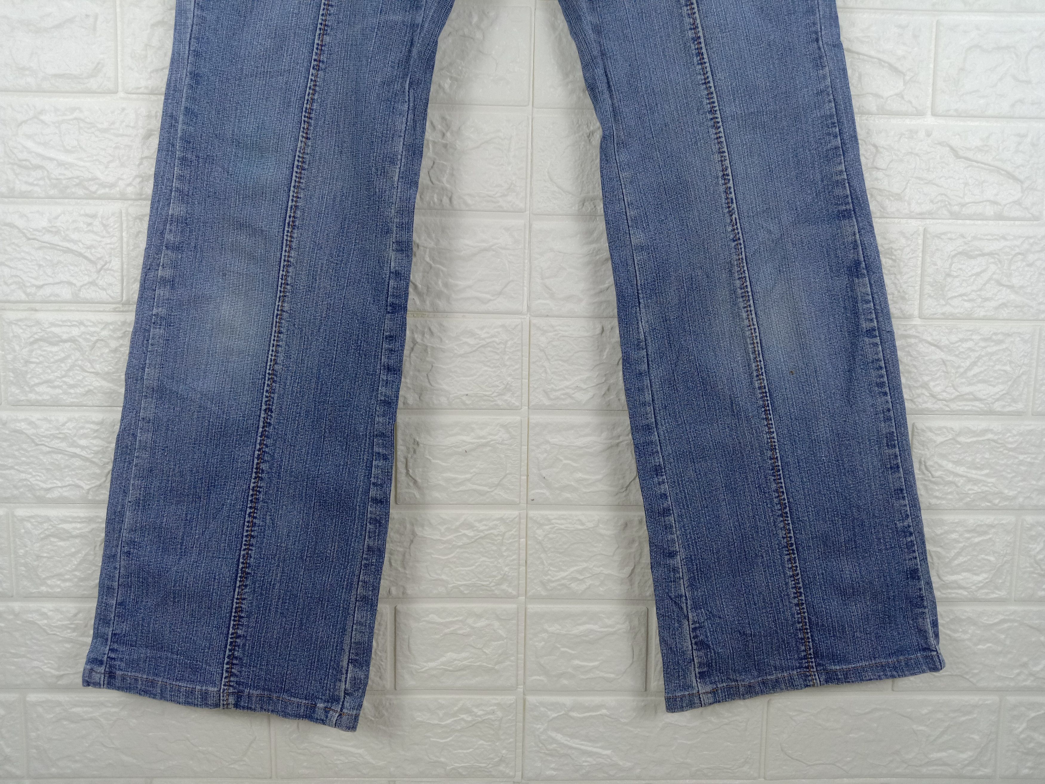 Japanese Brand Vintage Japanese Bush Flare Jeans Bell Bottom Denim Size 28" / US 6 / IT 42 - 4 Thumbnail