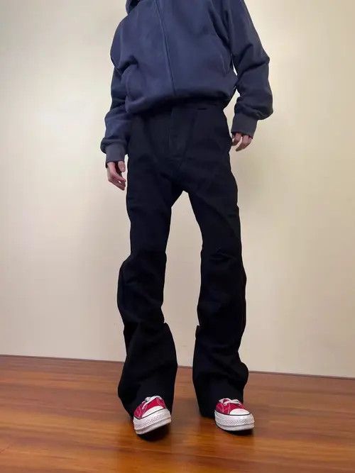 Japanese Brand Mizuki x Hanai Black High Street Vintage Casual Jeans Size US 28 / EU 44 - 3 Thumbnail