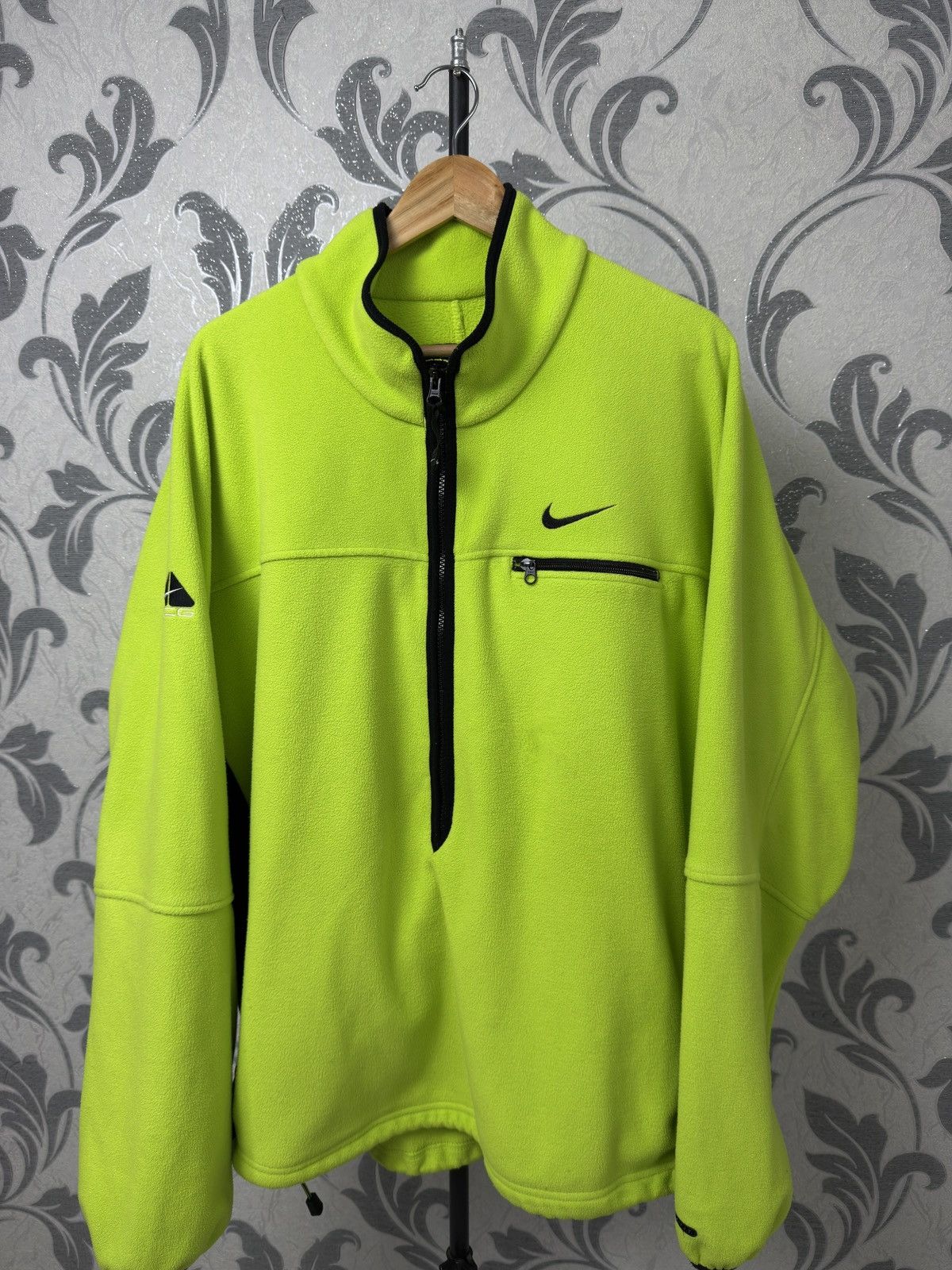 Nike ACG Vintage Nike ACG 1/2 Zip Fleece Polar Pocket Jacket 90s Size US XL / EU 56 / 4 - 18 Thumbnail