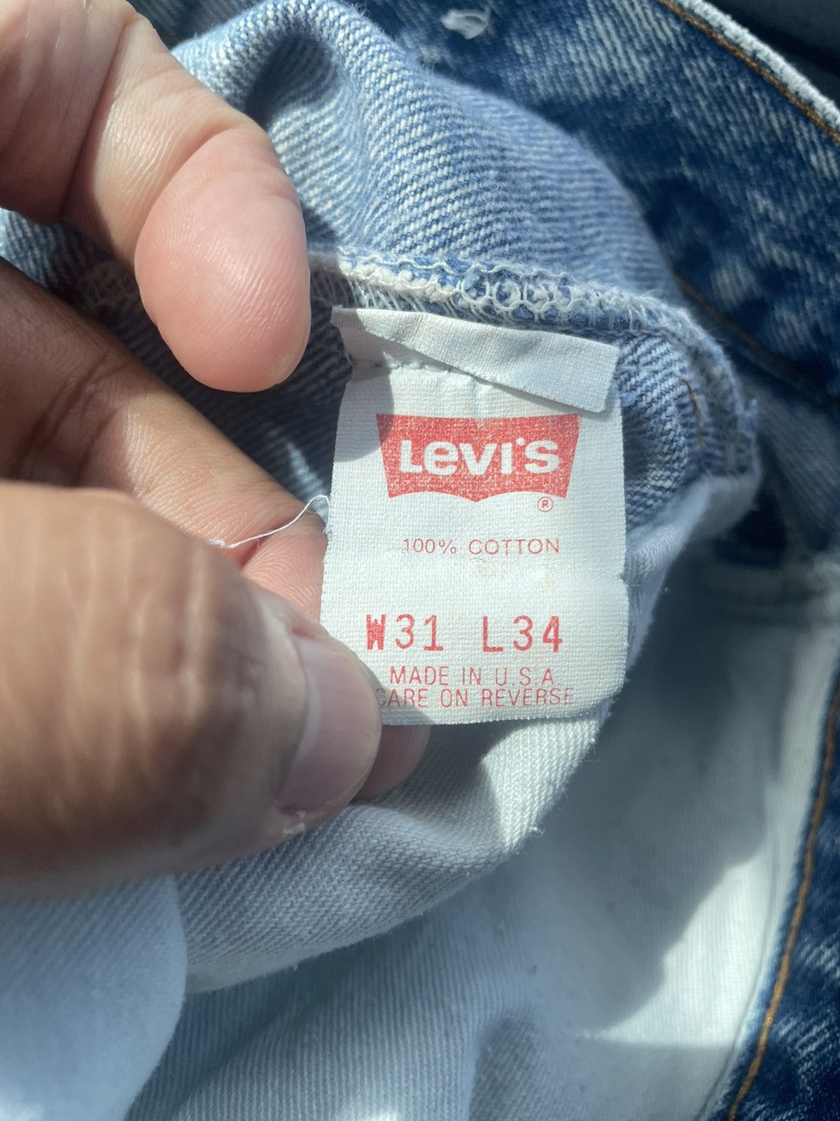 Levi's '80s Levis Acid Wash Lot 501 Size US 30 / EU 46 - 15 Thumbnail