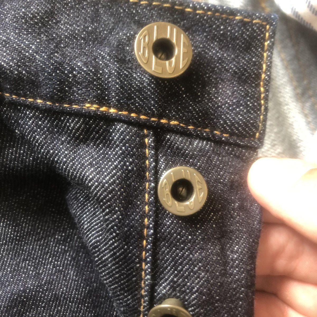 Designer × Japan Blue × Japanese Brand Japan Blue Selvedge Japanese High Quaility Denim Jeans Pants Size US 32 / EU 48 - 12 Thumbnail