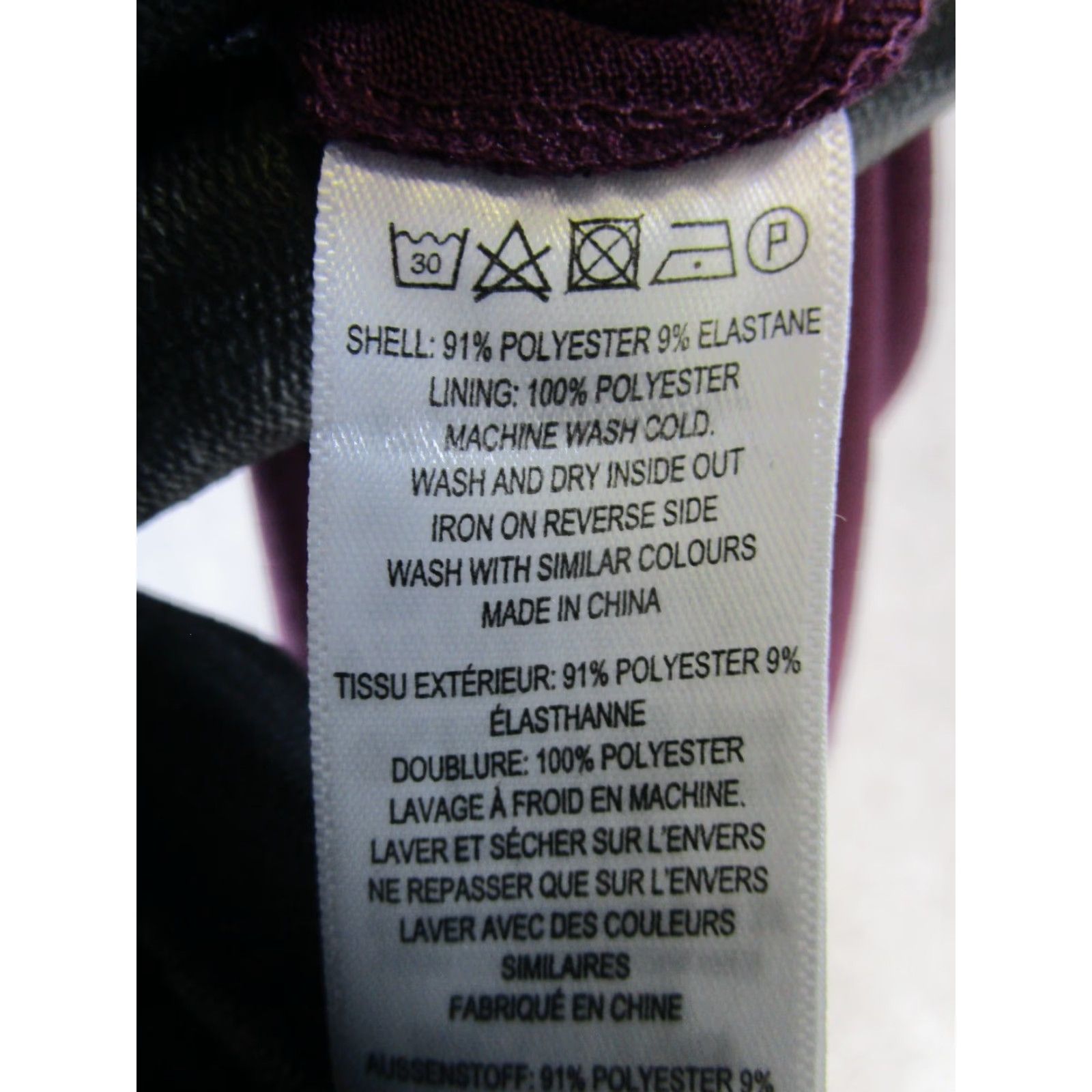 French Connection French Connection Dress Womens 12 Purple New Size XL / US 12-14 / IT 48-50 - 5 Thumbnail
