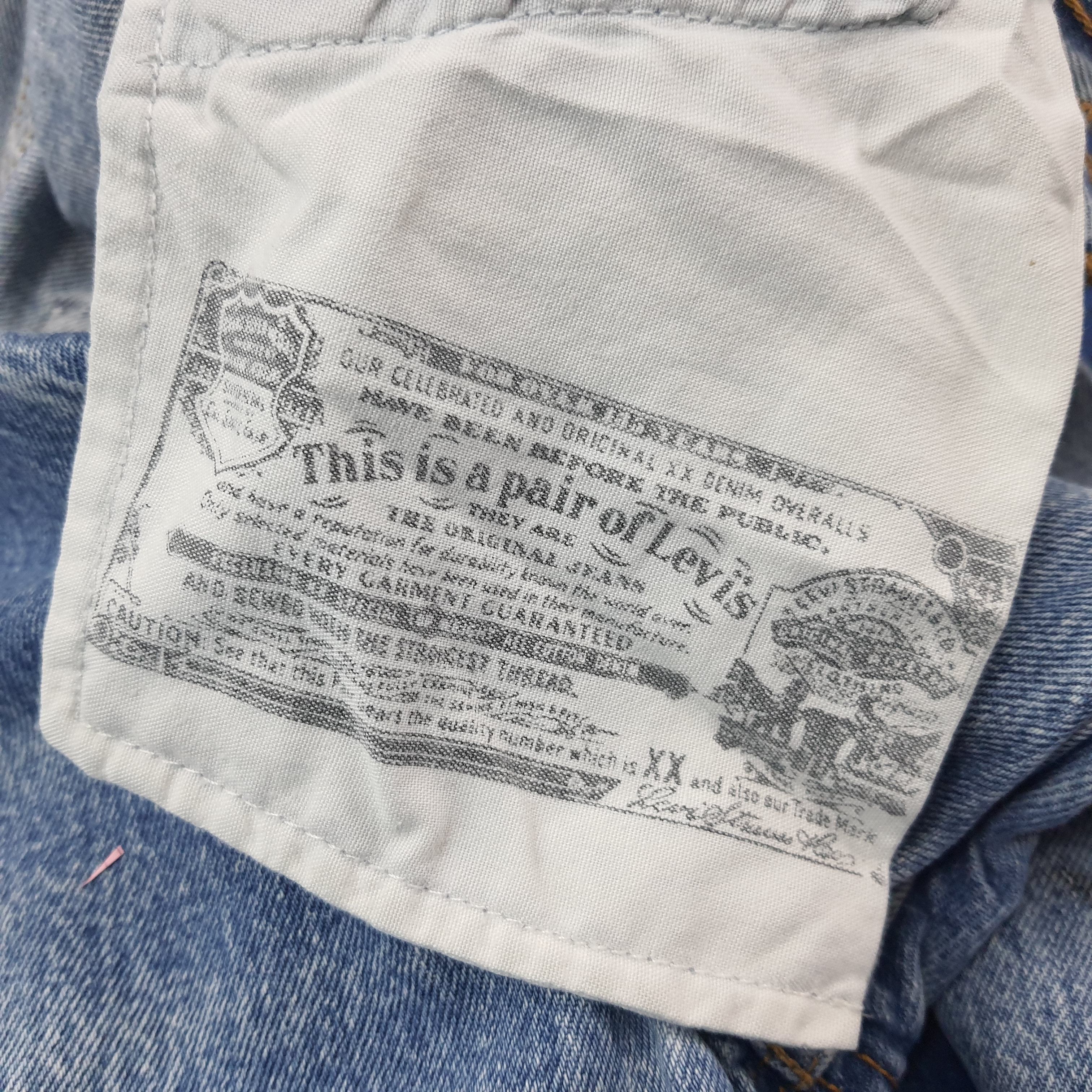 Levi's Vintage Levi's 501 Distressed with Paint Jeans C252N10 Size US 28 / EU 44 - 10 Thumbnail