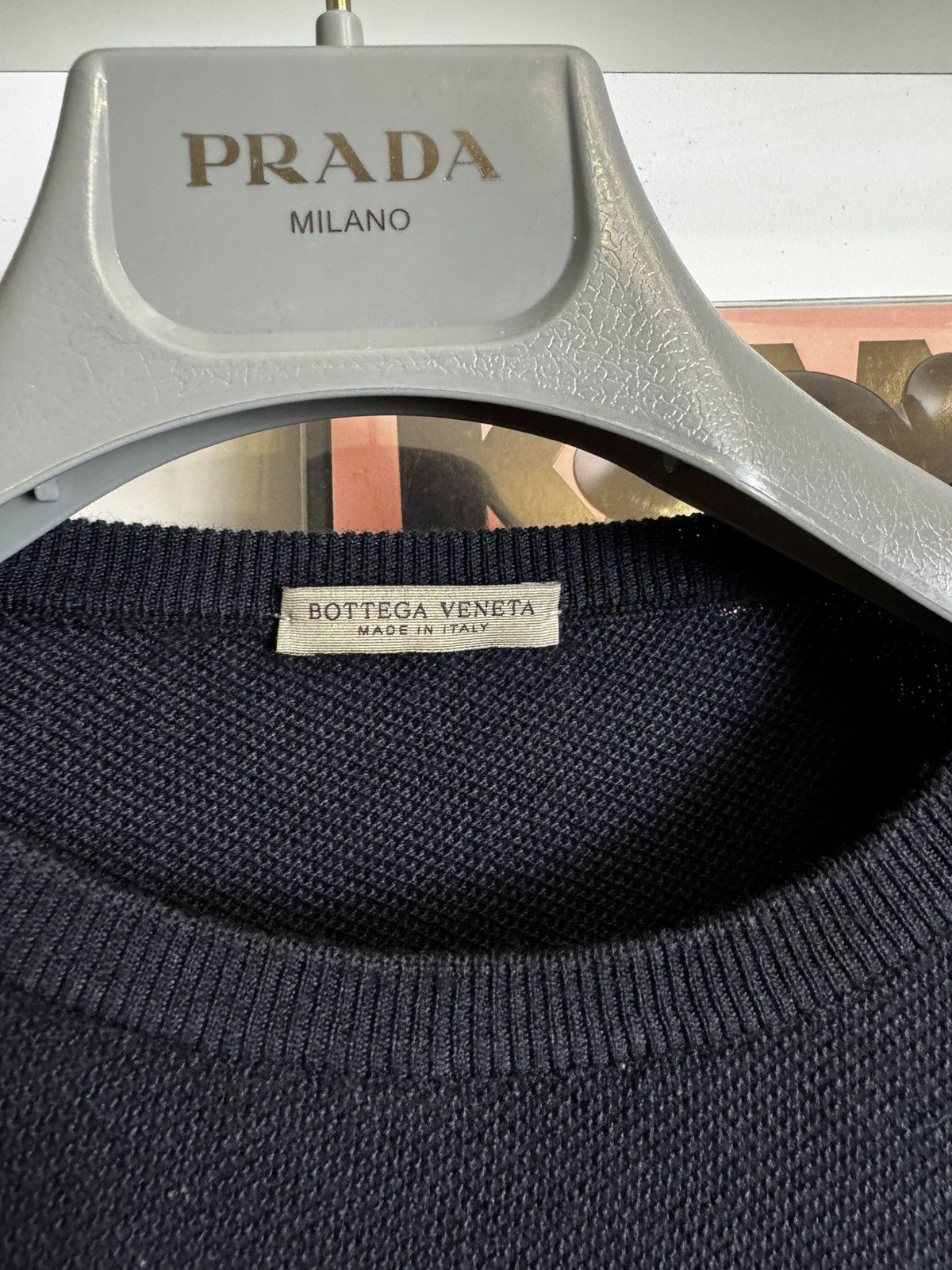 Bottega Veneta Bottega Veneta jumper knit sweater classy designer wool silk Size US M / EU 48-50 / 2 - 2 Thumbnail