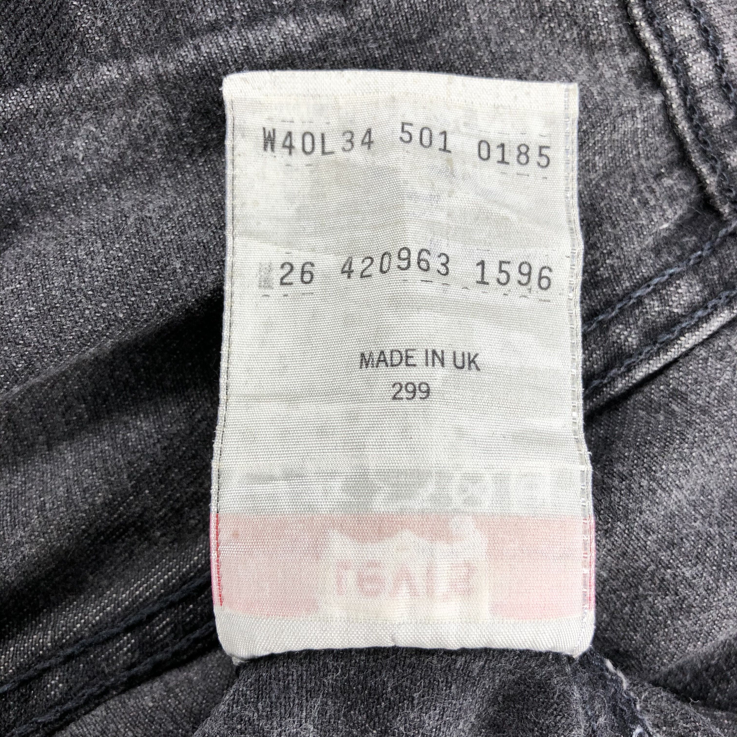 Levi's 90s Vintage Levis 501 Earth Tone Jeans-J1443 Size US 41 - 13 Thumbnail