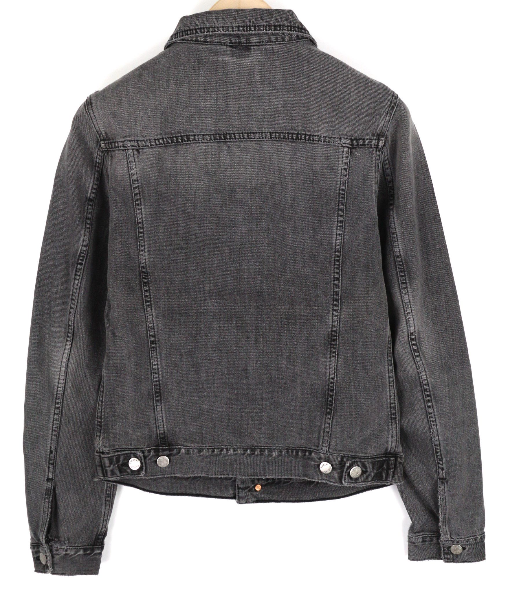 Nudie Jeans BILLY S Desolation Grey Polo Patch Pockets Jacket 82467 Size US S / EU 44-46 / 1 - 2 Thumbnail