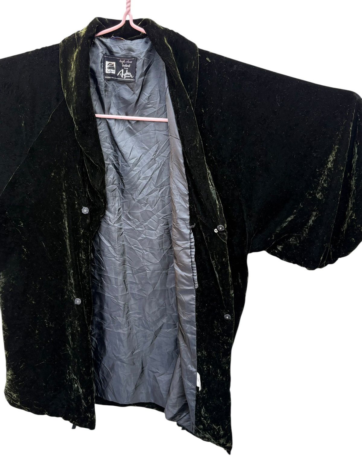 Japanese Brand Vintage Agehara Velvet Kimono Japan Traditional Size US M / EU 48-50 / 2 - 7 Thumbnail