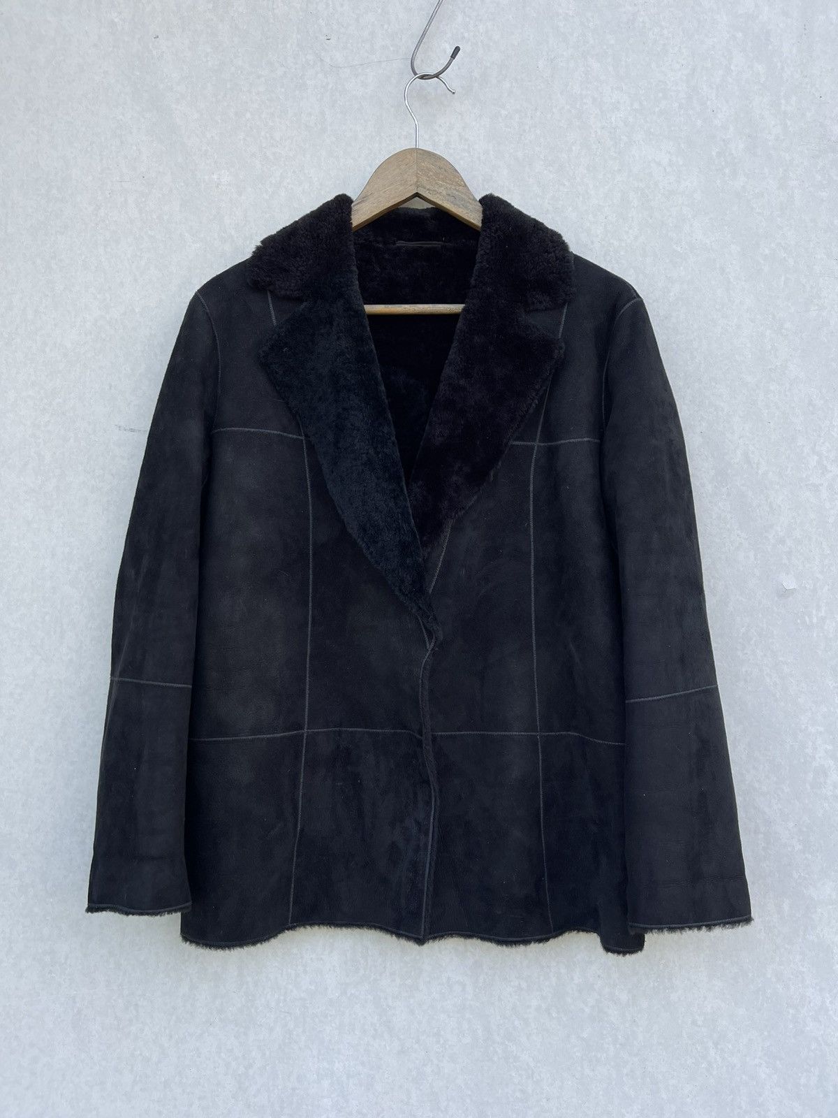 Loewe 🔥RARE🔥 LOEWE LAMBSKIN SHERLING LEATHER JACKET Size US S / EU 44-46 / 1 - 4 Thumbnail