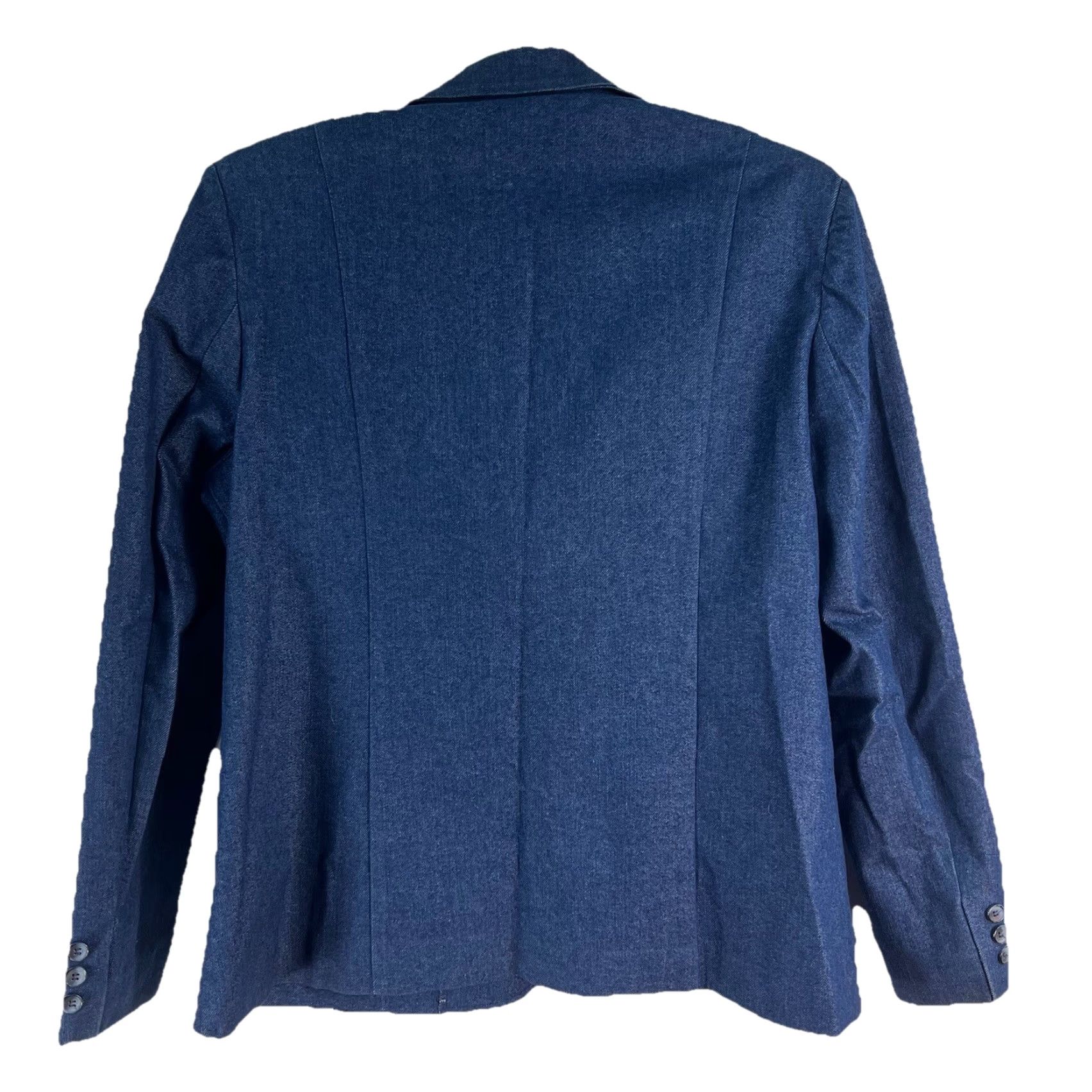 Vintage VINTAGE Fem-Form Denim Blazer Women’s Size 18 Jacket Blazer Size XXL / US 16-18 / IT 52-54 - 6 Thumbnail